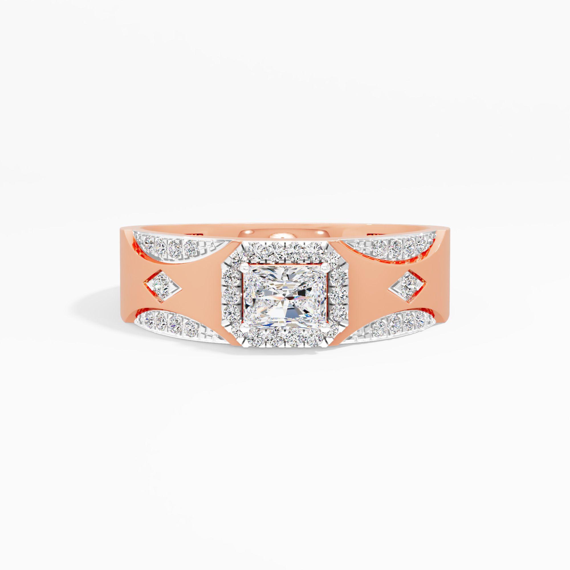 Imperium Crest Diamond Ring
