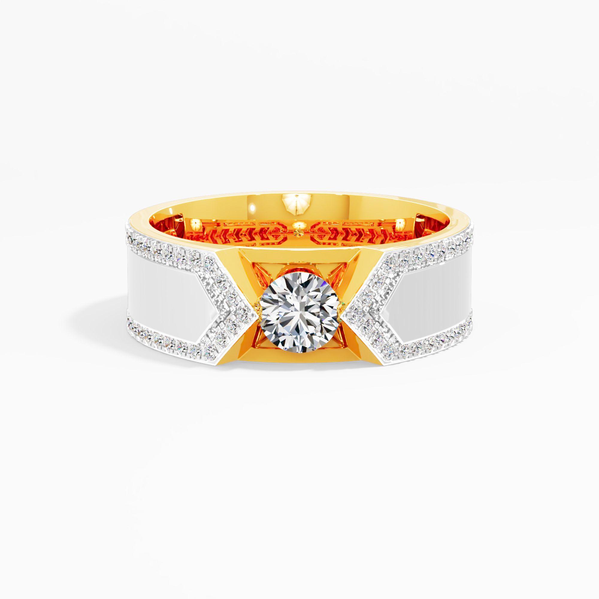 The Crossroads Diamond Solitaire Ring