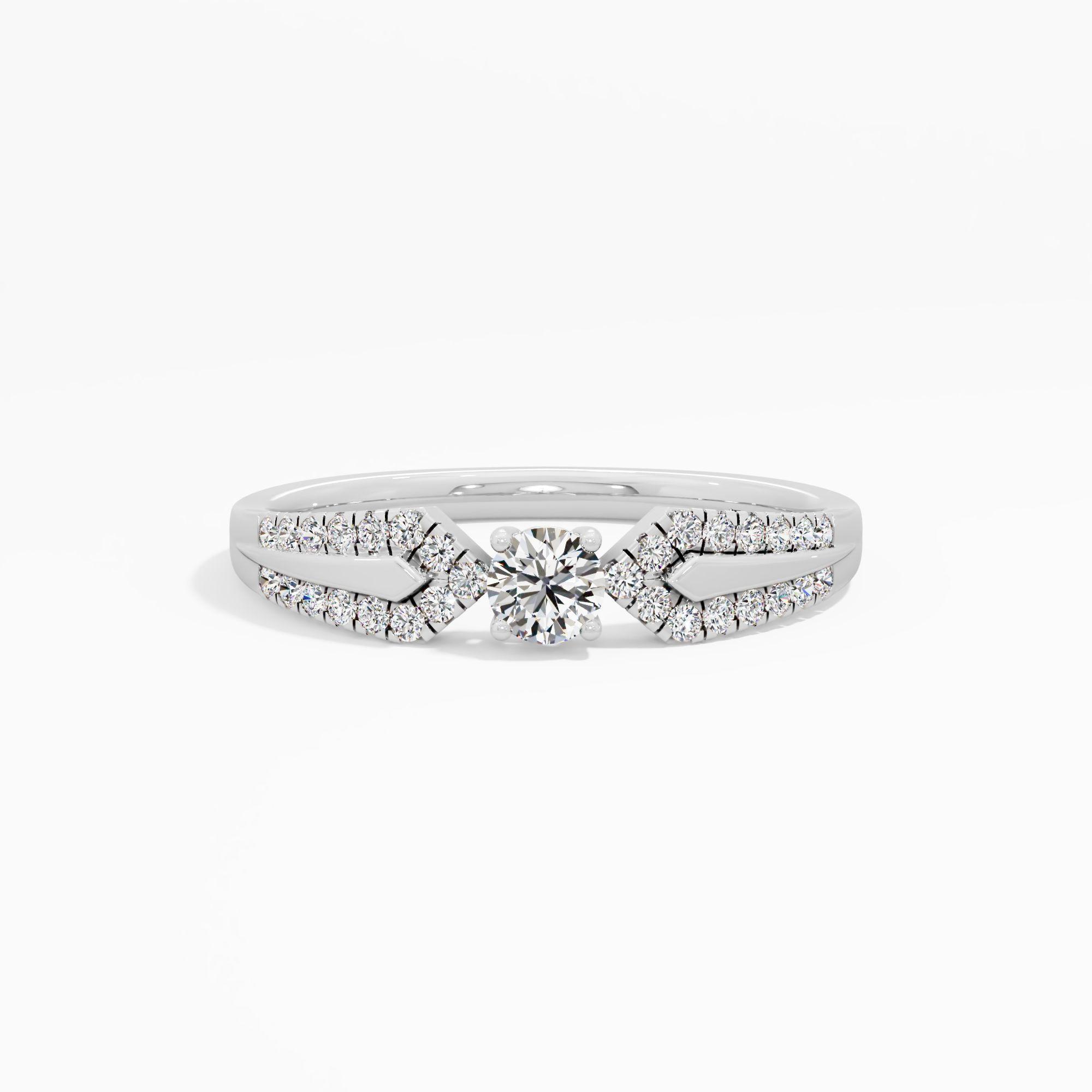 The Unifying Embrace Solitaire Ring