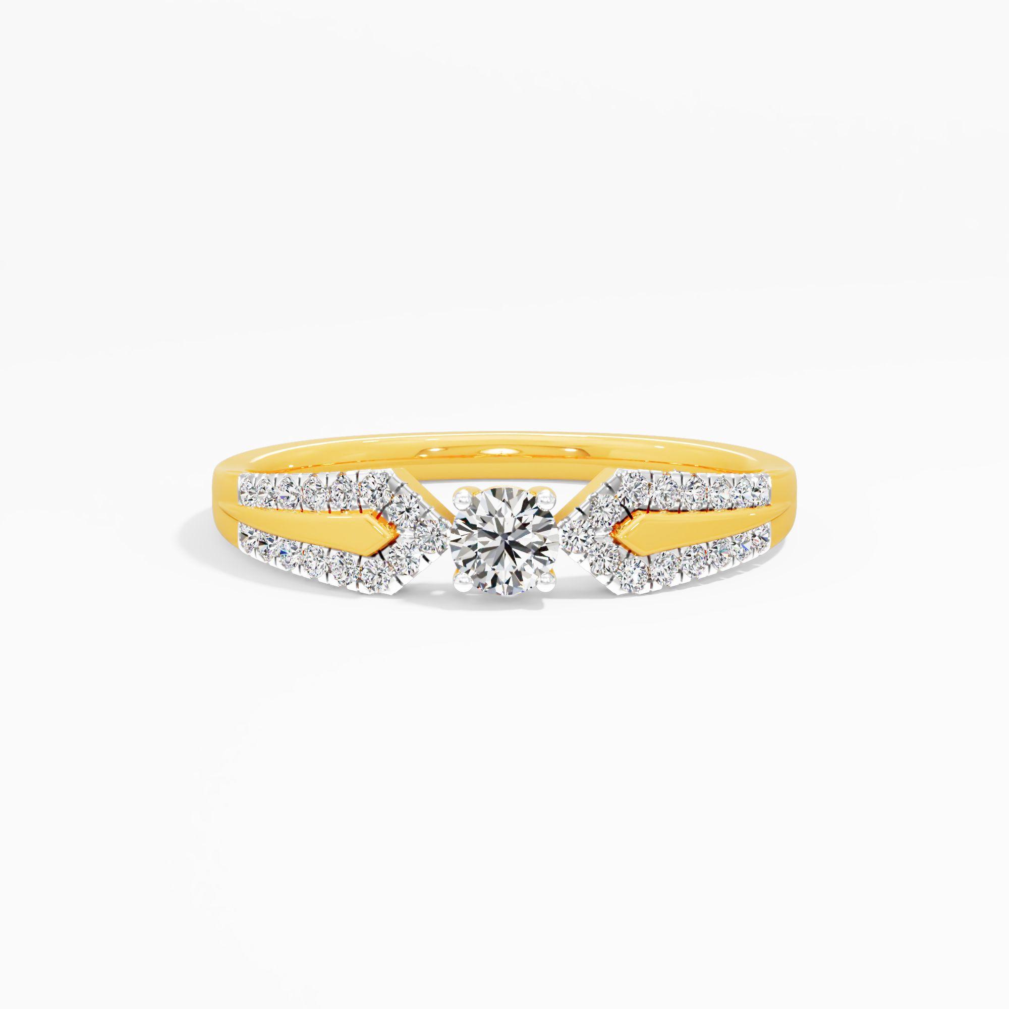 The Unifying Embrace Solitaire Ring