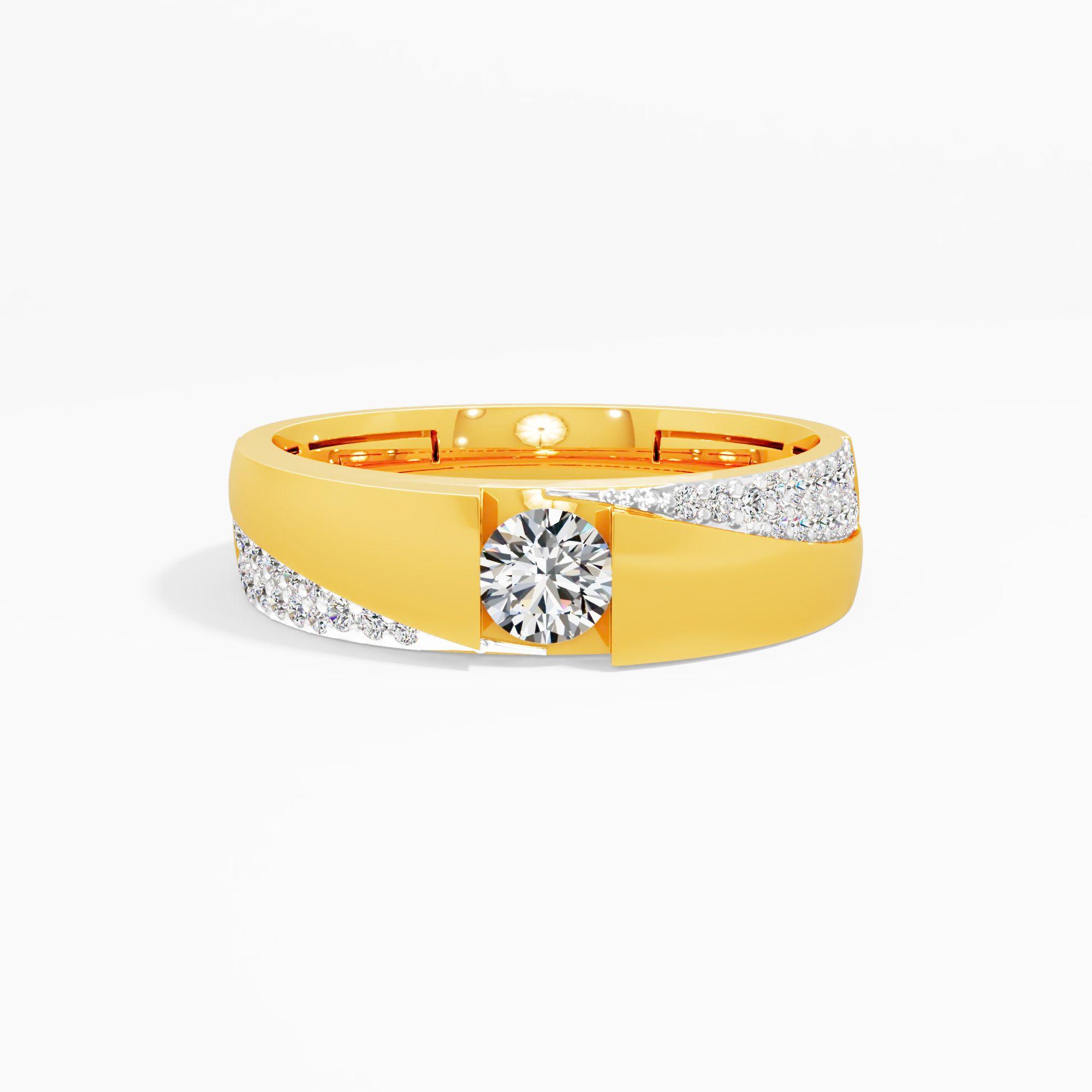 The Solstice Ray Solitaire Ring
