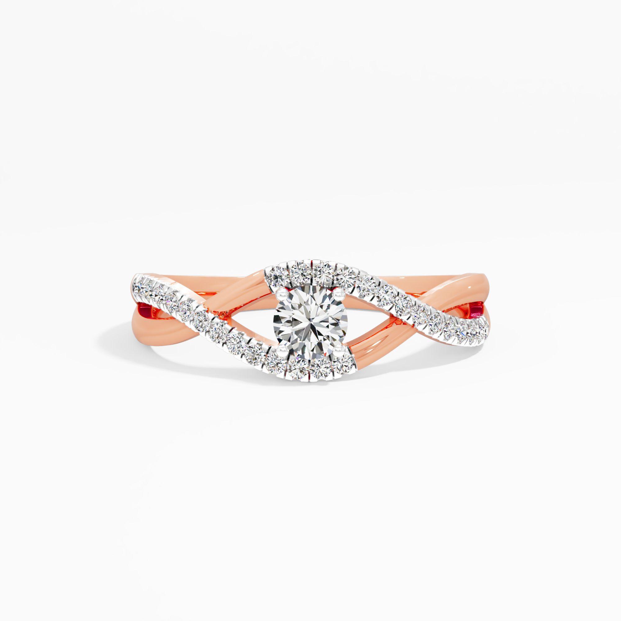 The Entwined Destinies Solitaire Ring