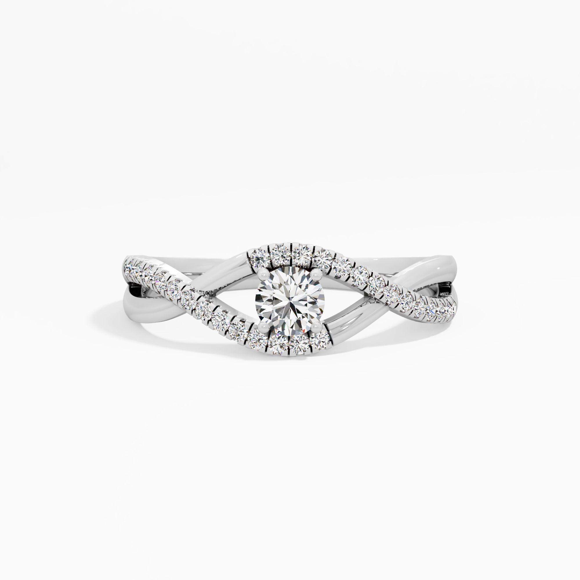 The Entwined Destinies Solitaire Ring