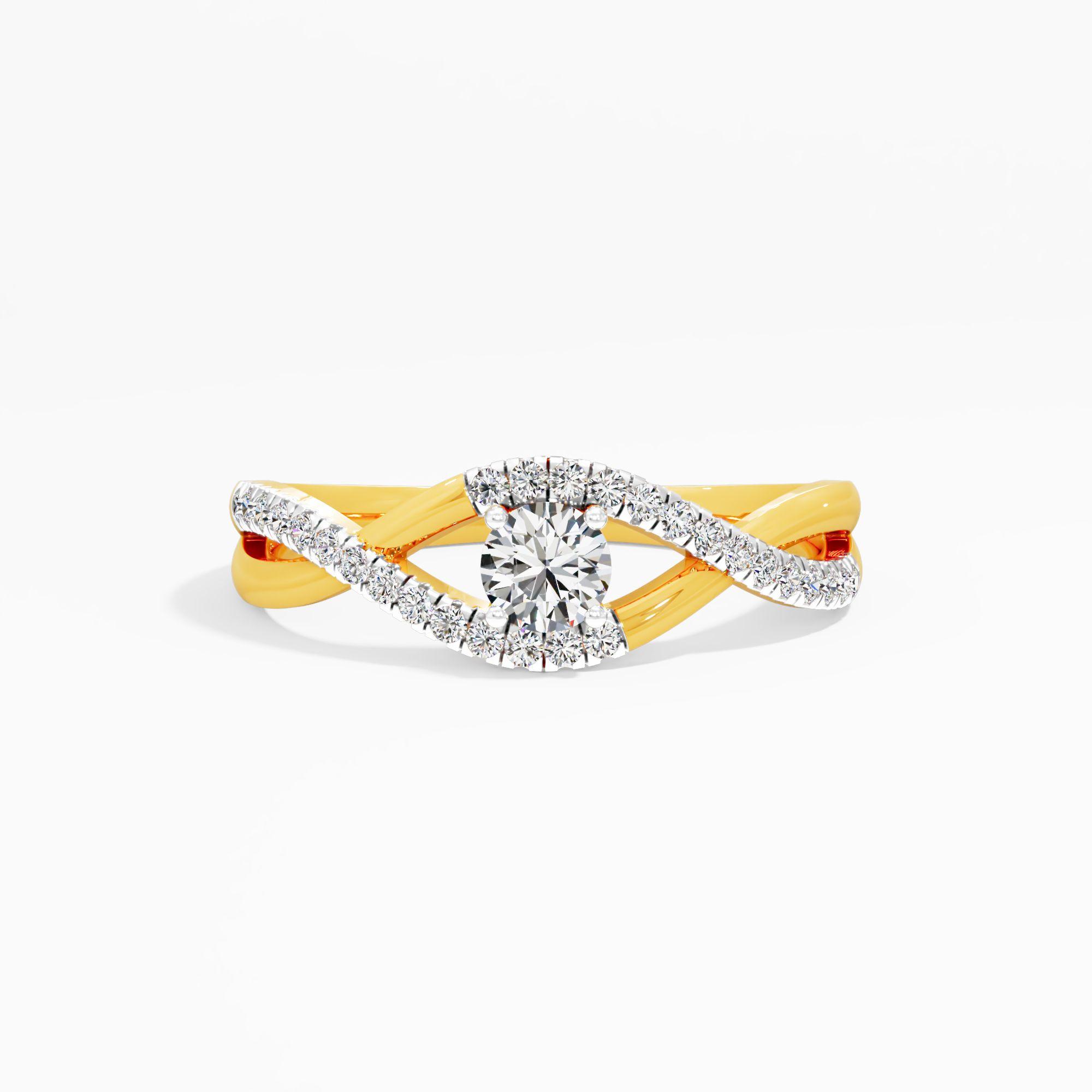 The Entwined Destinies Solitaire Ring