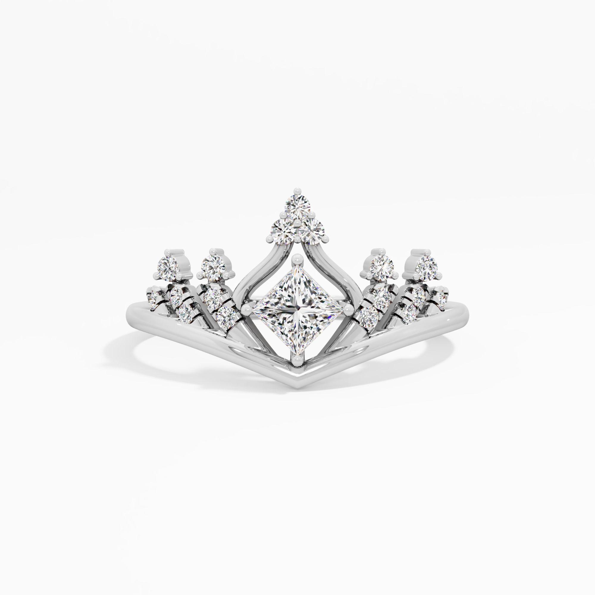 Royal Princess Crown Vanki Ring