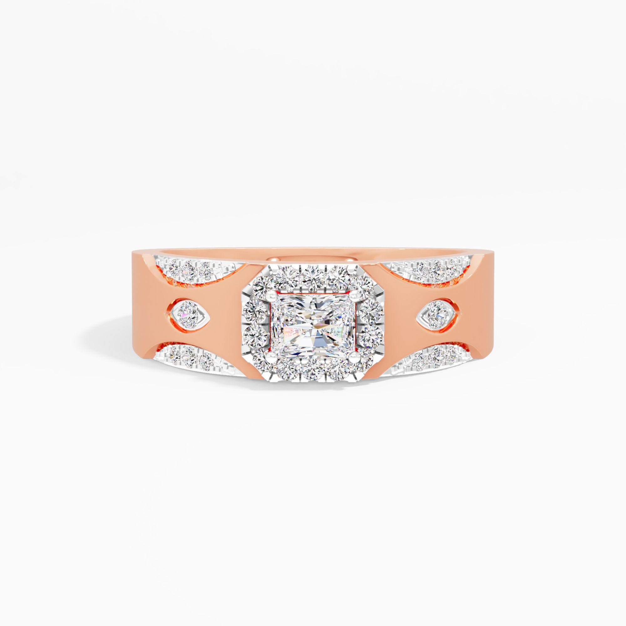 The Radiant Nebula Diamond Ring