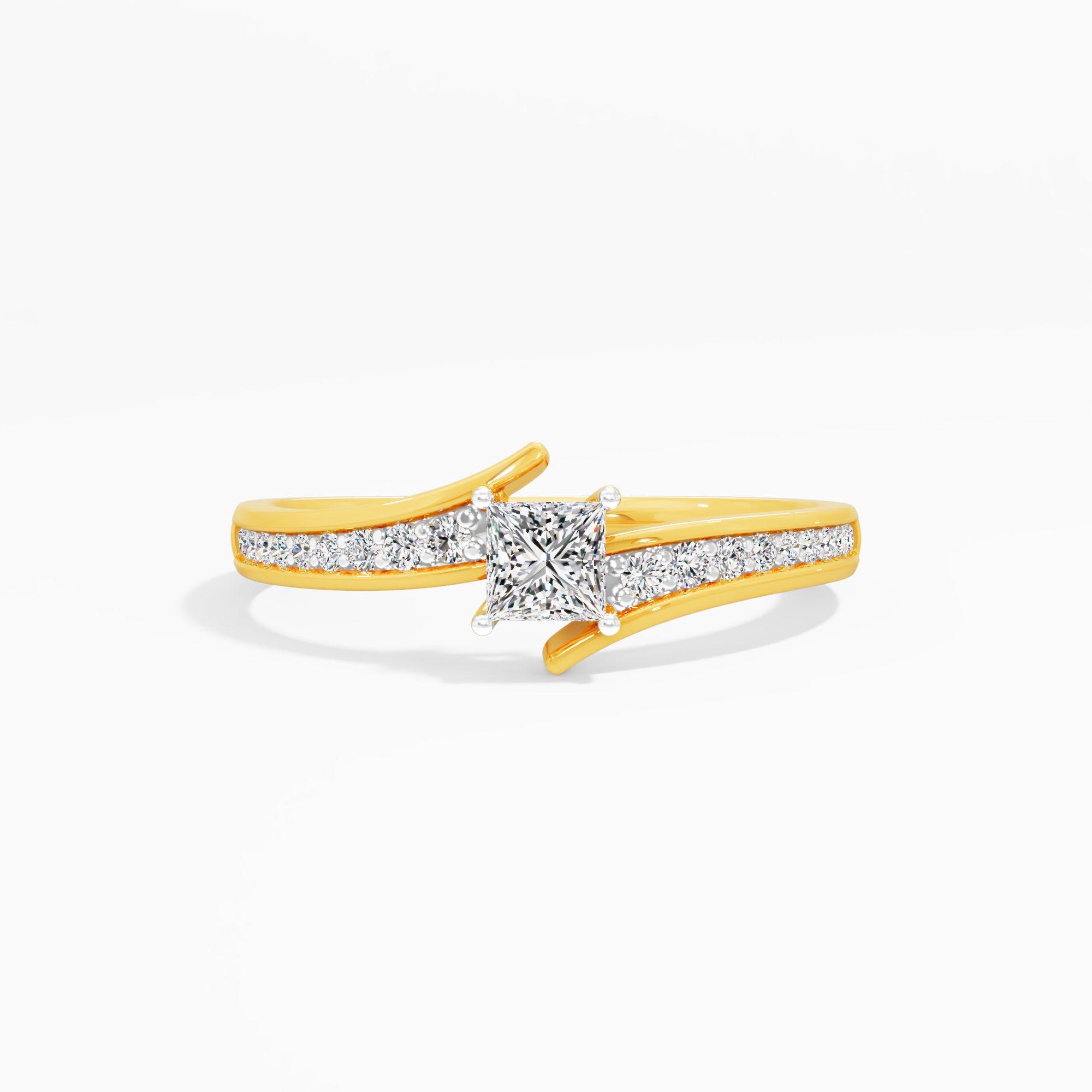 The Intertwined Journey Solitaire Ring