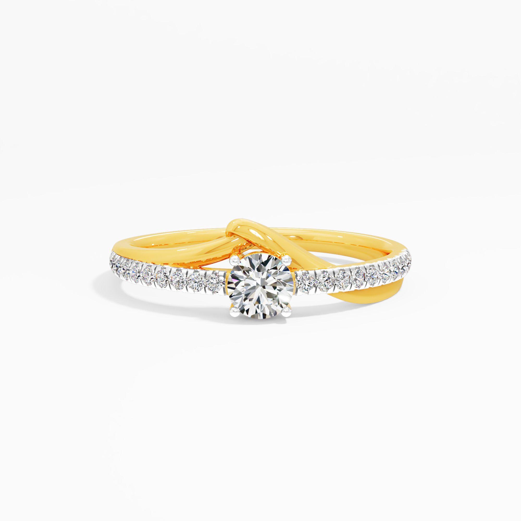 The Troth Knot Diamond Ring