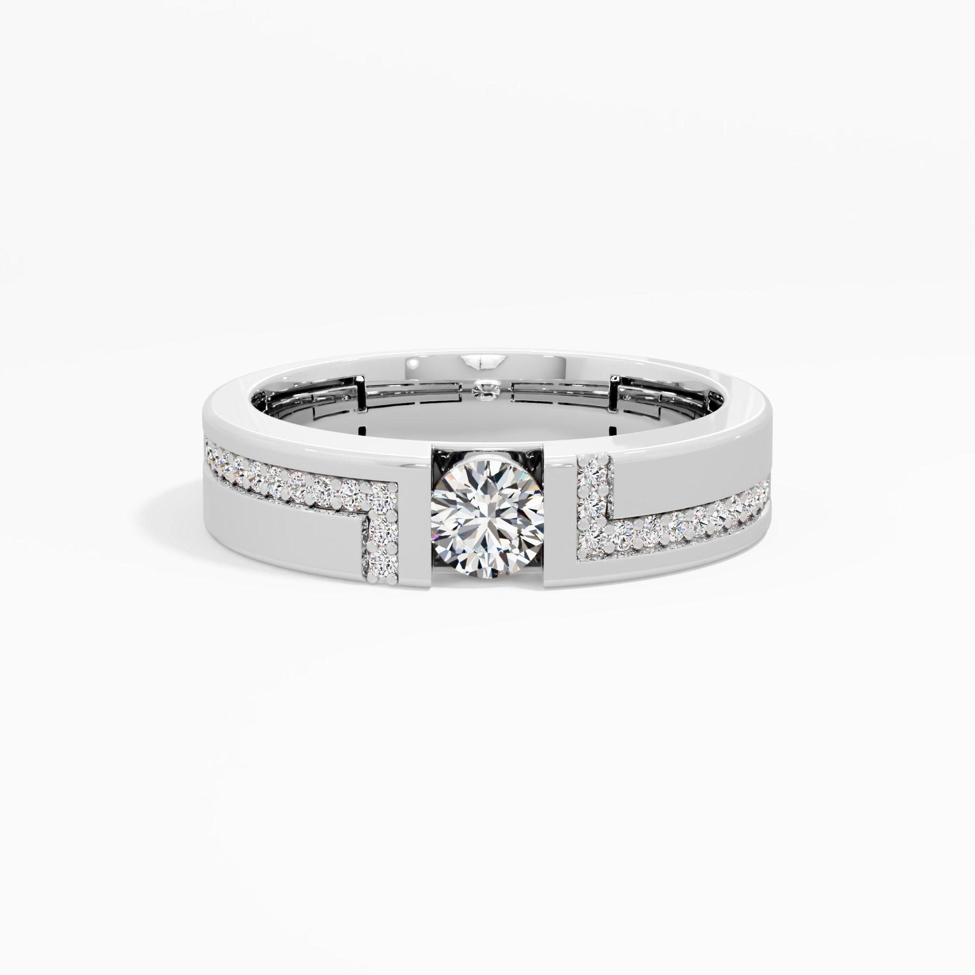 The Cornerstone Solitaire Diamond Ring