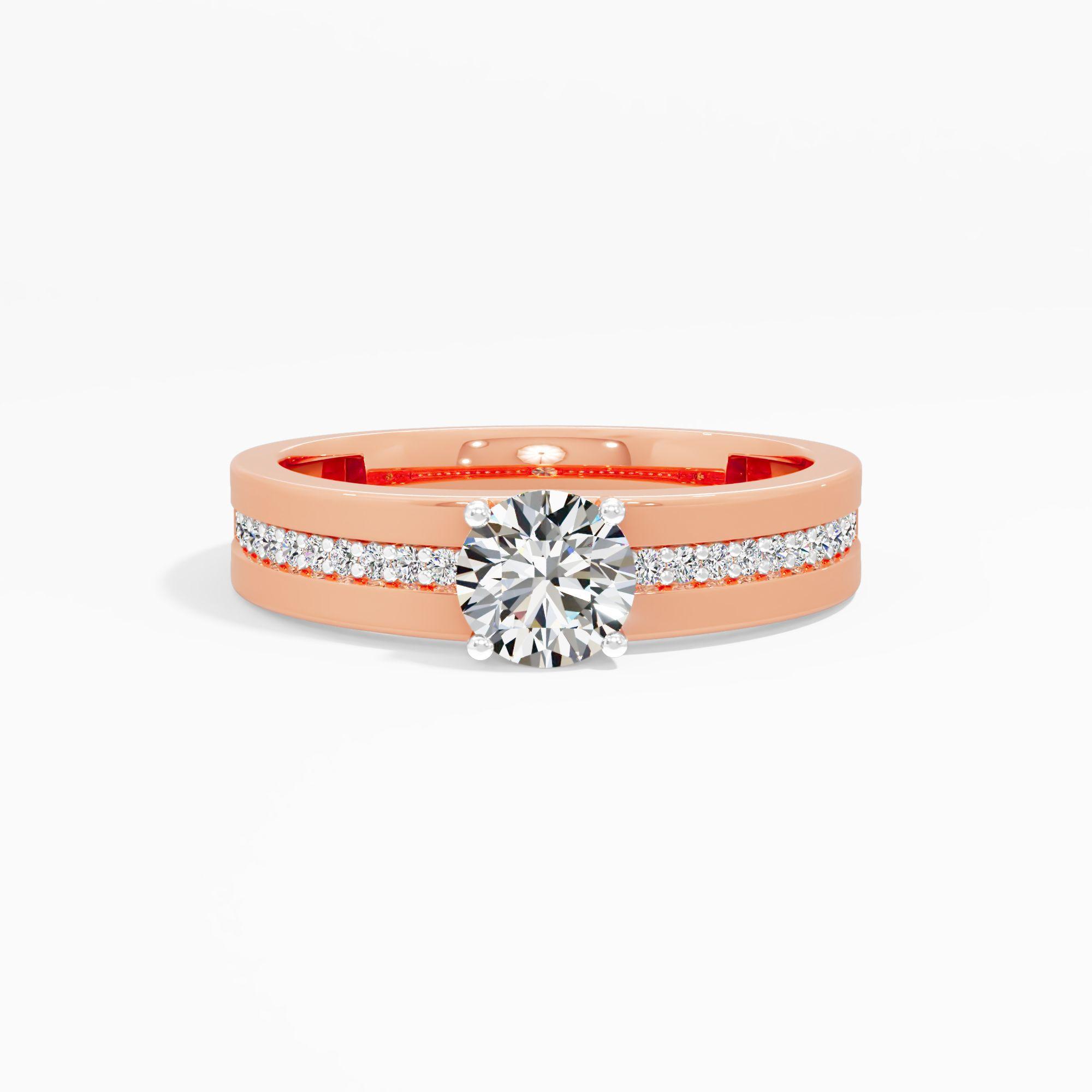 The Pinnacle Tri Band Diamond Ring