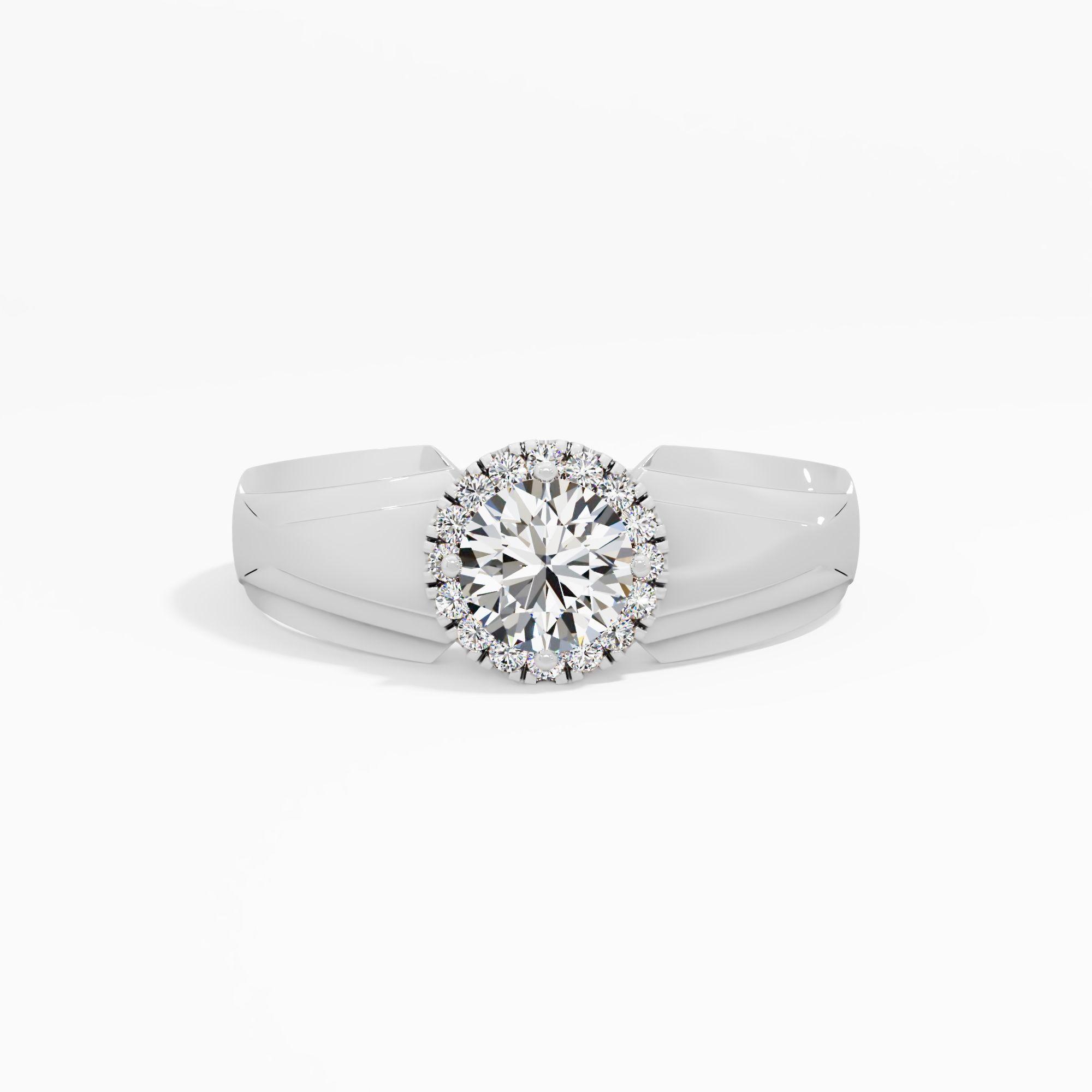 Timeless Heritage Halo Ladies Ring