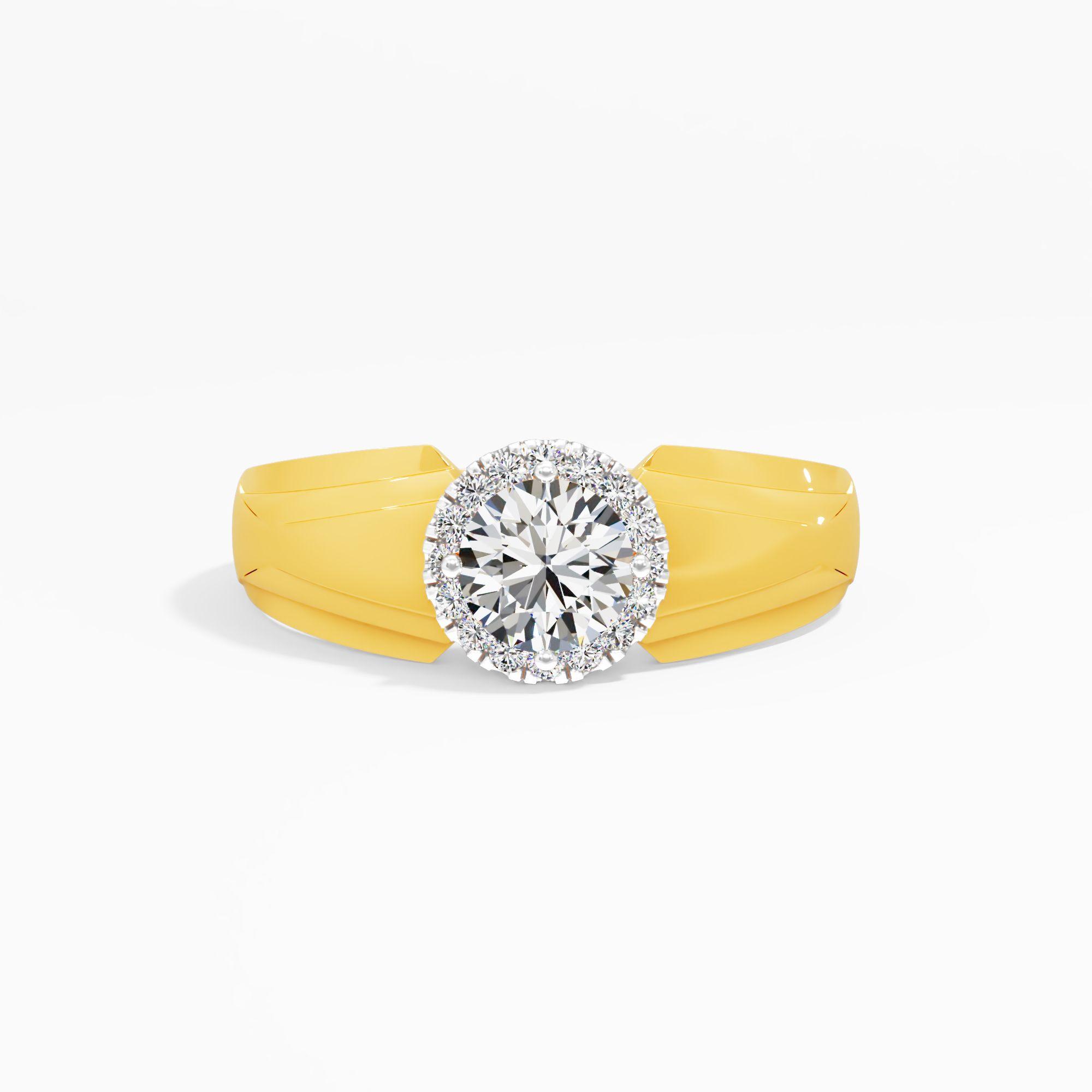 Timeless Heritage Halo Ladies Ring