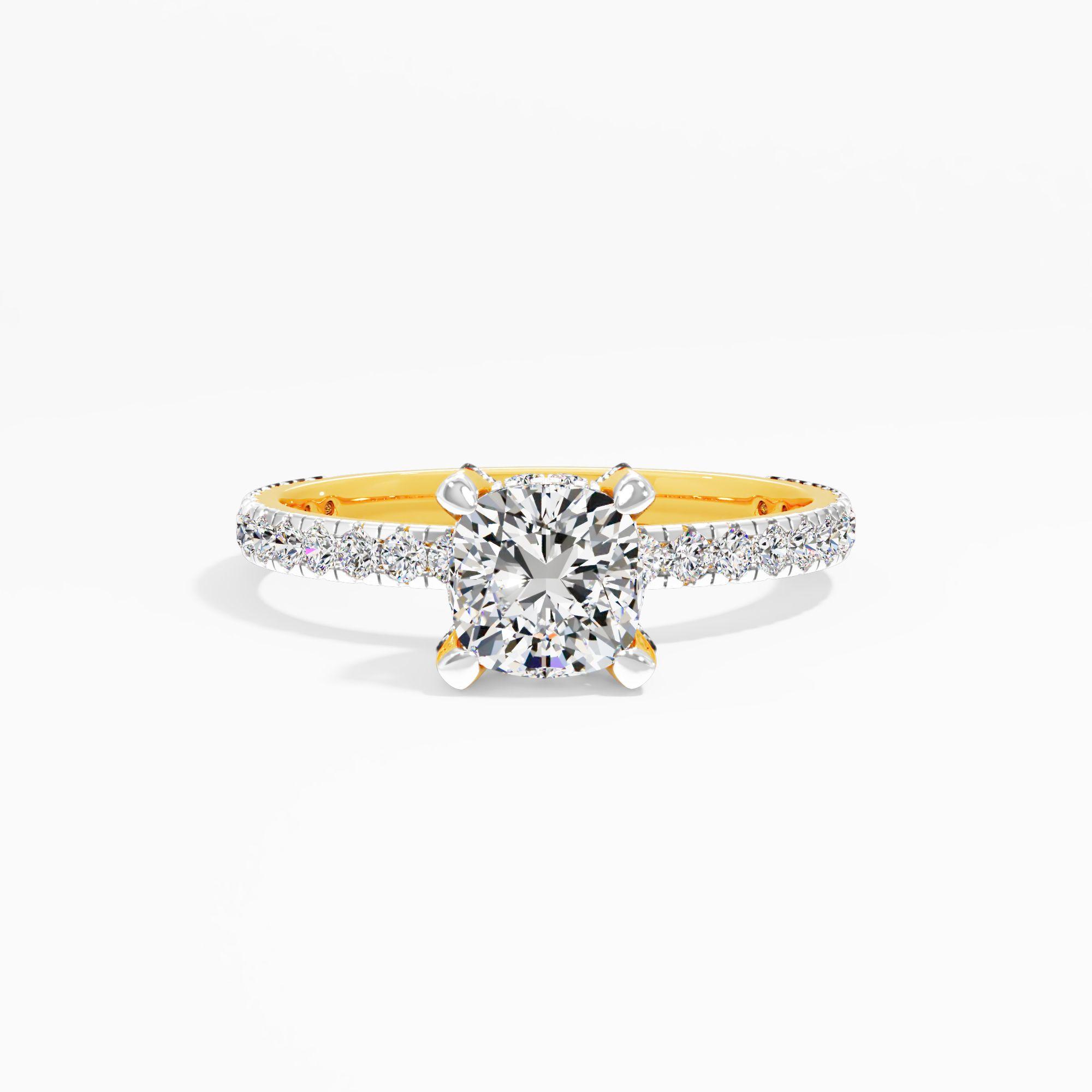Pastel Lure Solitaire Engagement Ring
