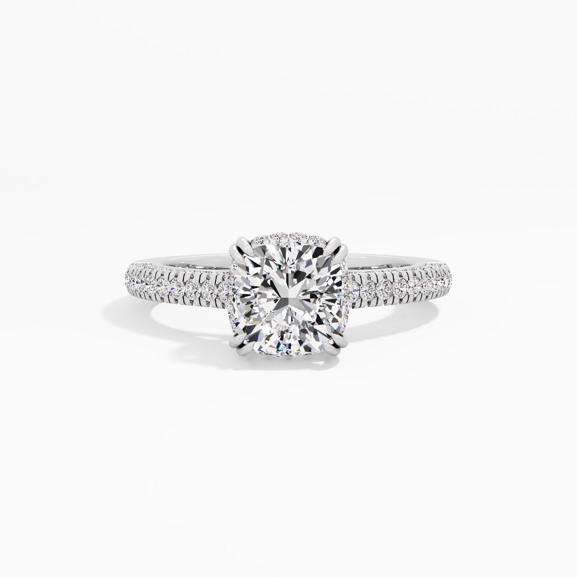 Garden Hush Solitaire Engagement Ring