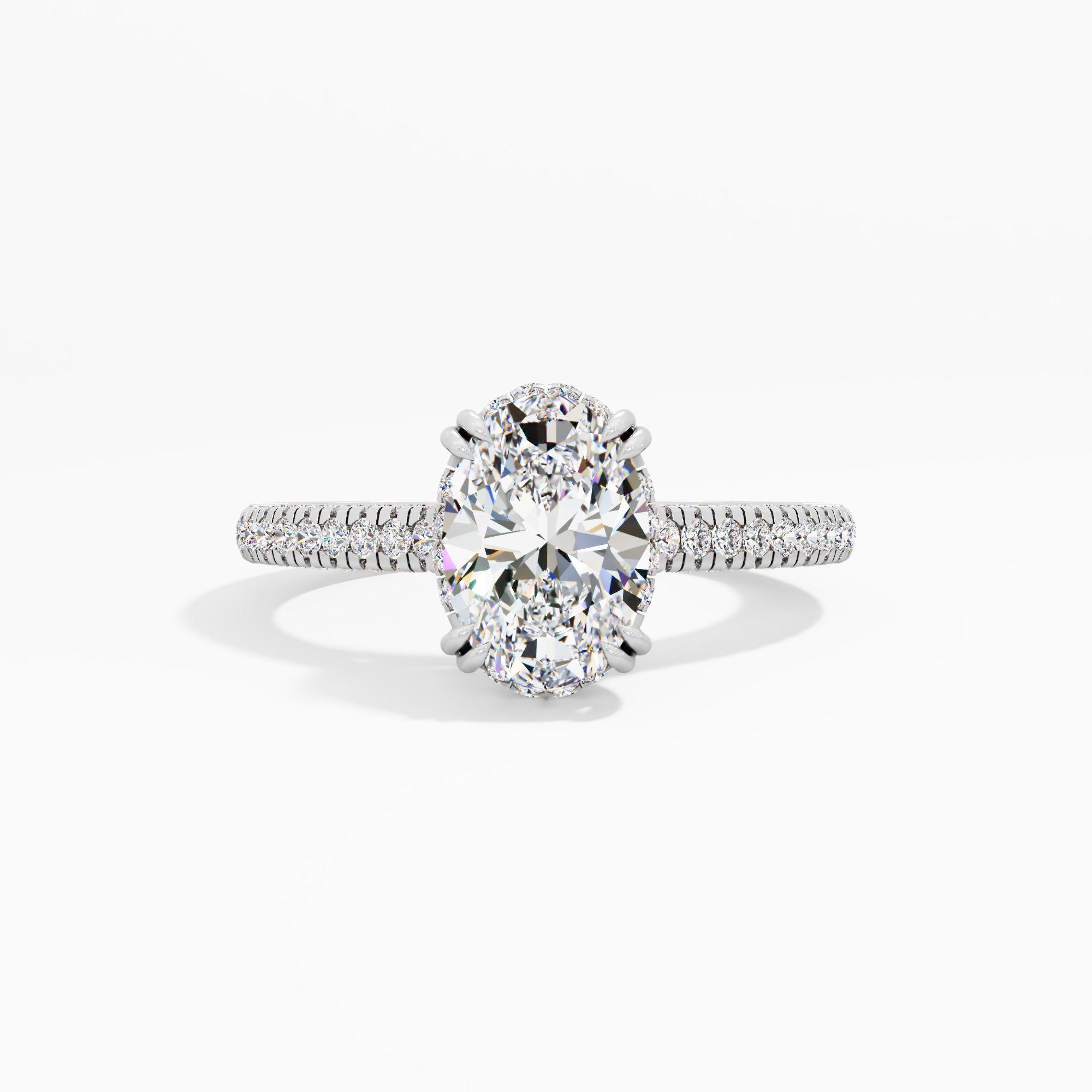 Garden Hush Solitaire Engagement Ring
