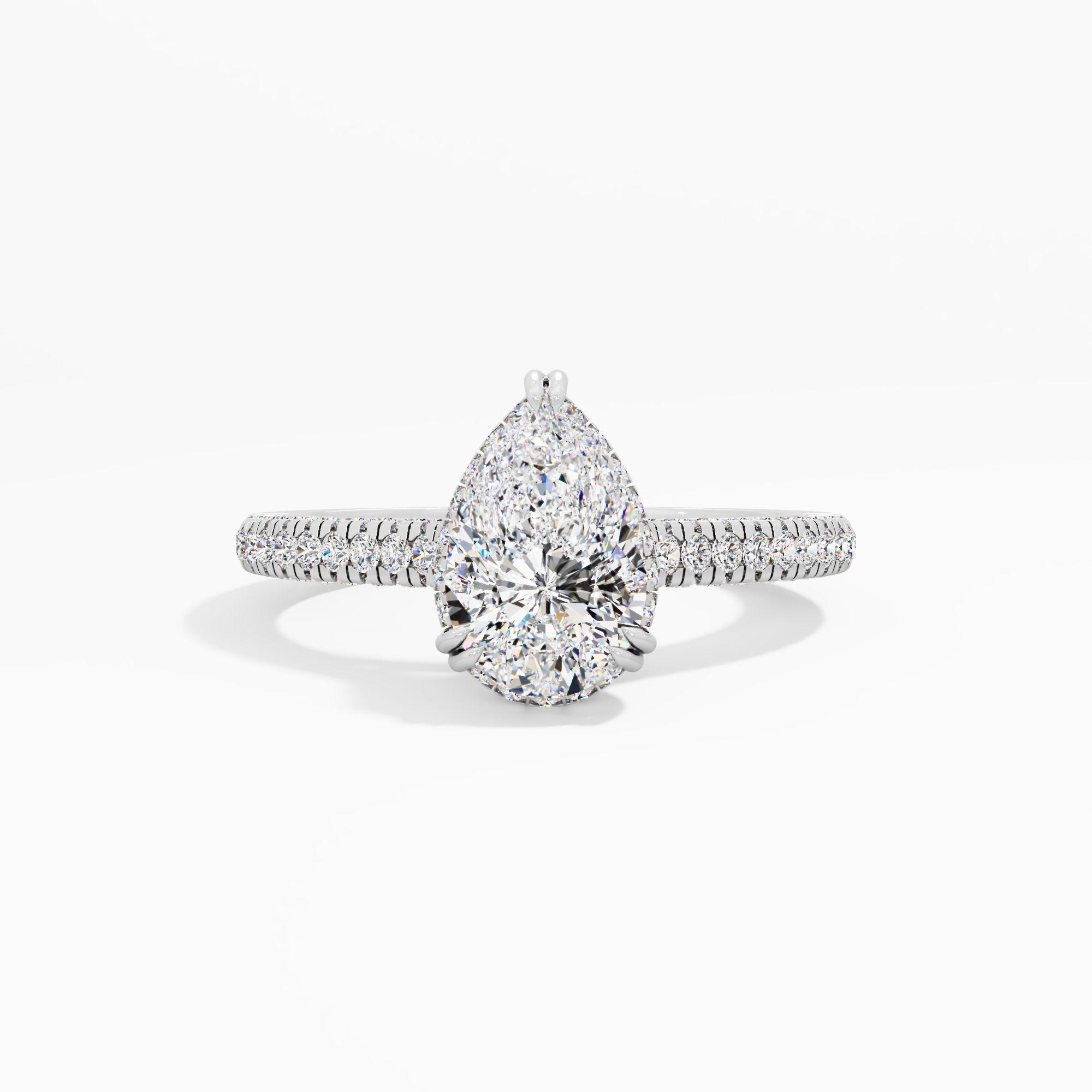 Garden Hush Solitaire Engagement Ring