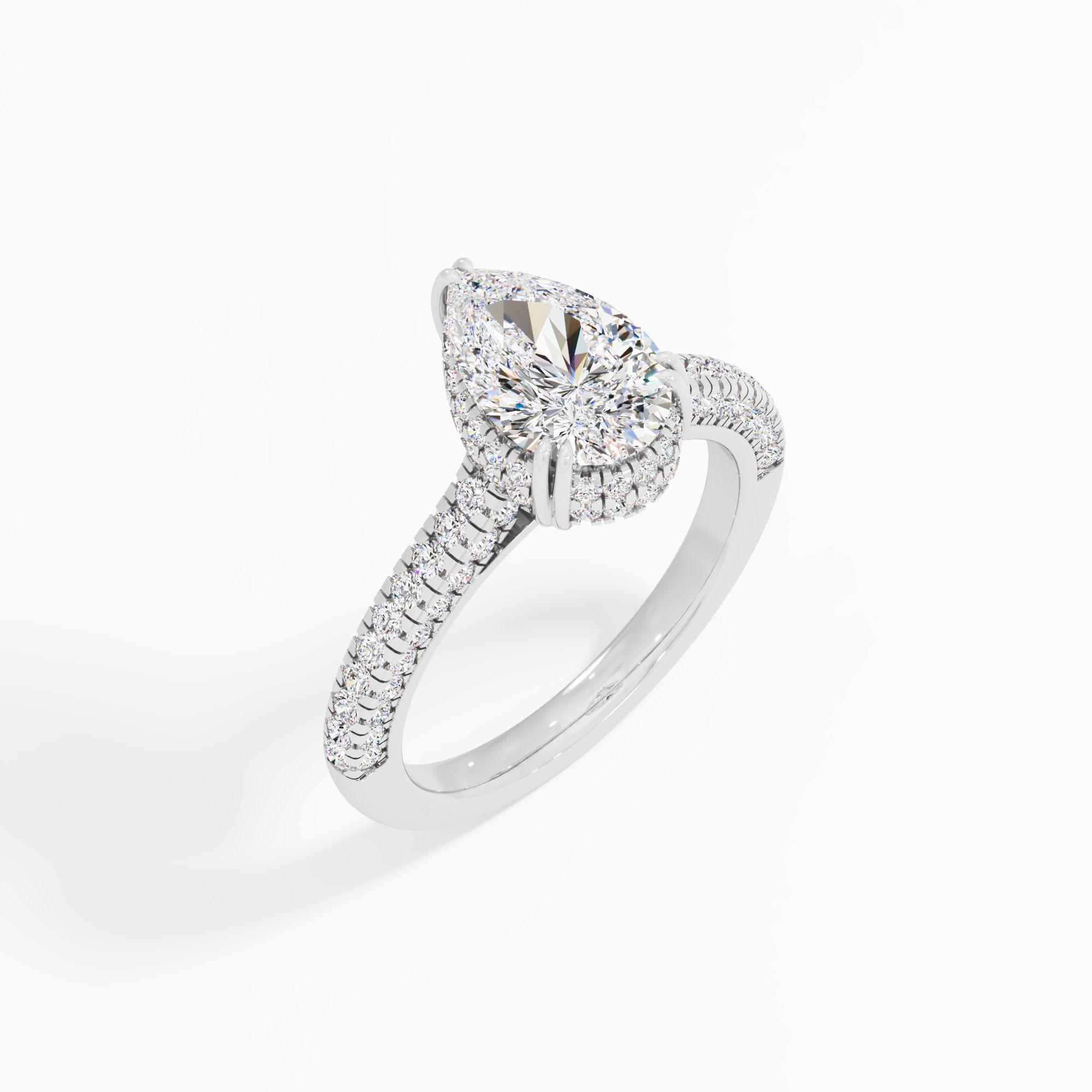 Garden Hush Solitaire Engagement Ring