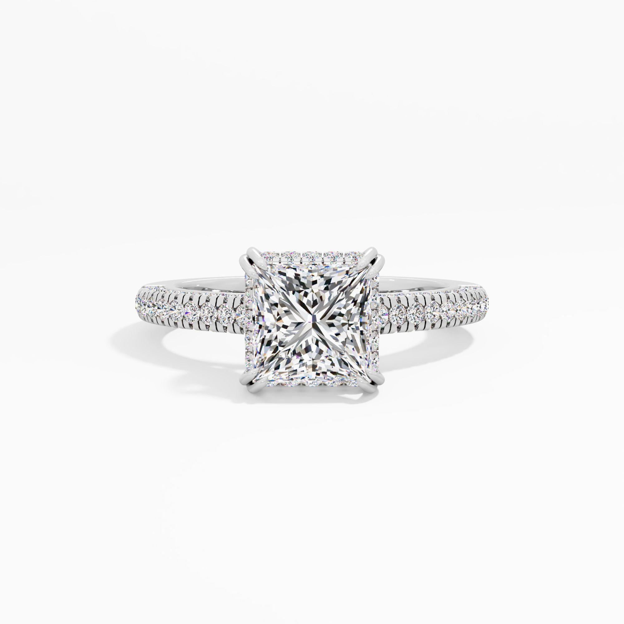 Garden Hush Solitaire Engagement Ring
