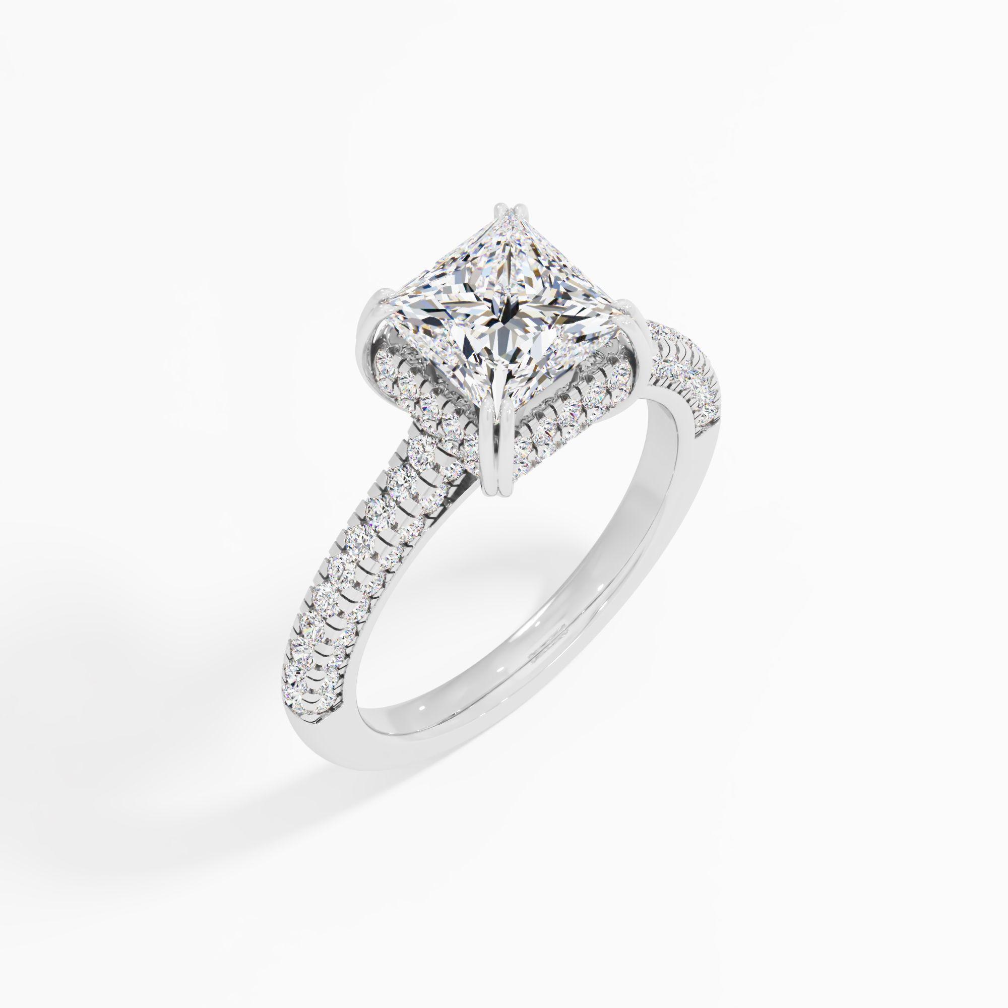Garden Hush Solitaire Engagement Ring