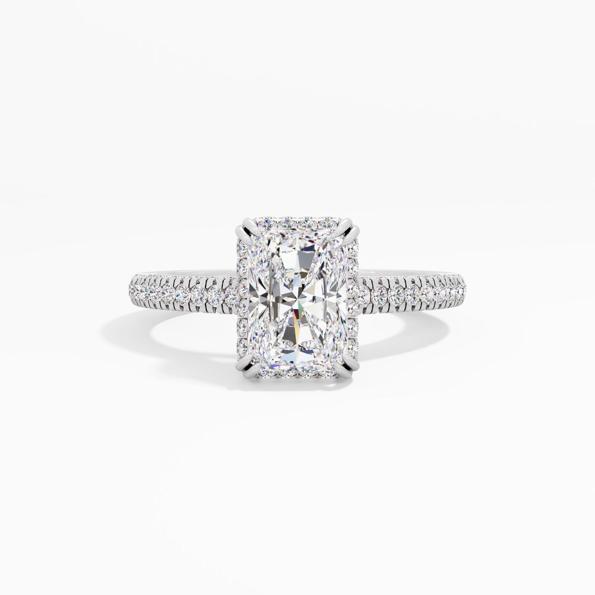 Garden Hush Solitaire Engagement Ring