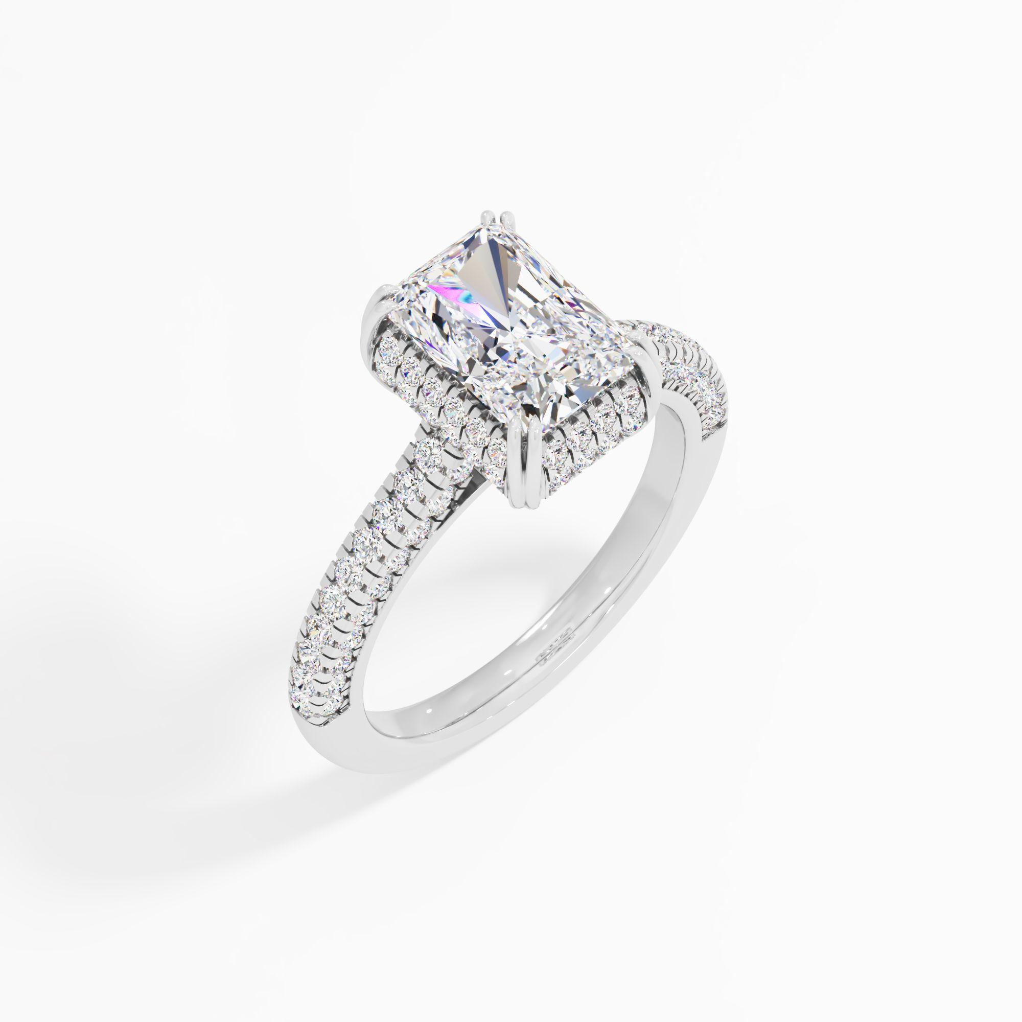 Garden Hush Solitaire Engagement Ring