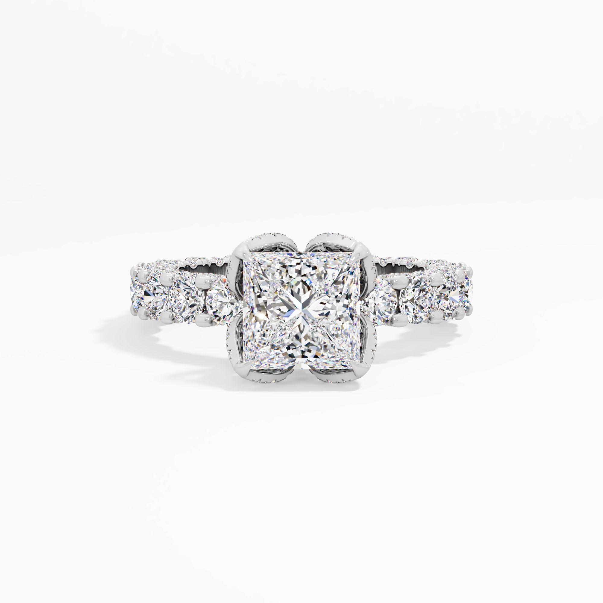 Angelbud Shine Solitaire Engagement Ring