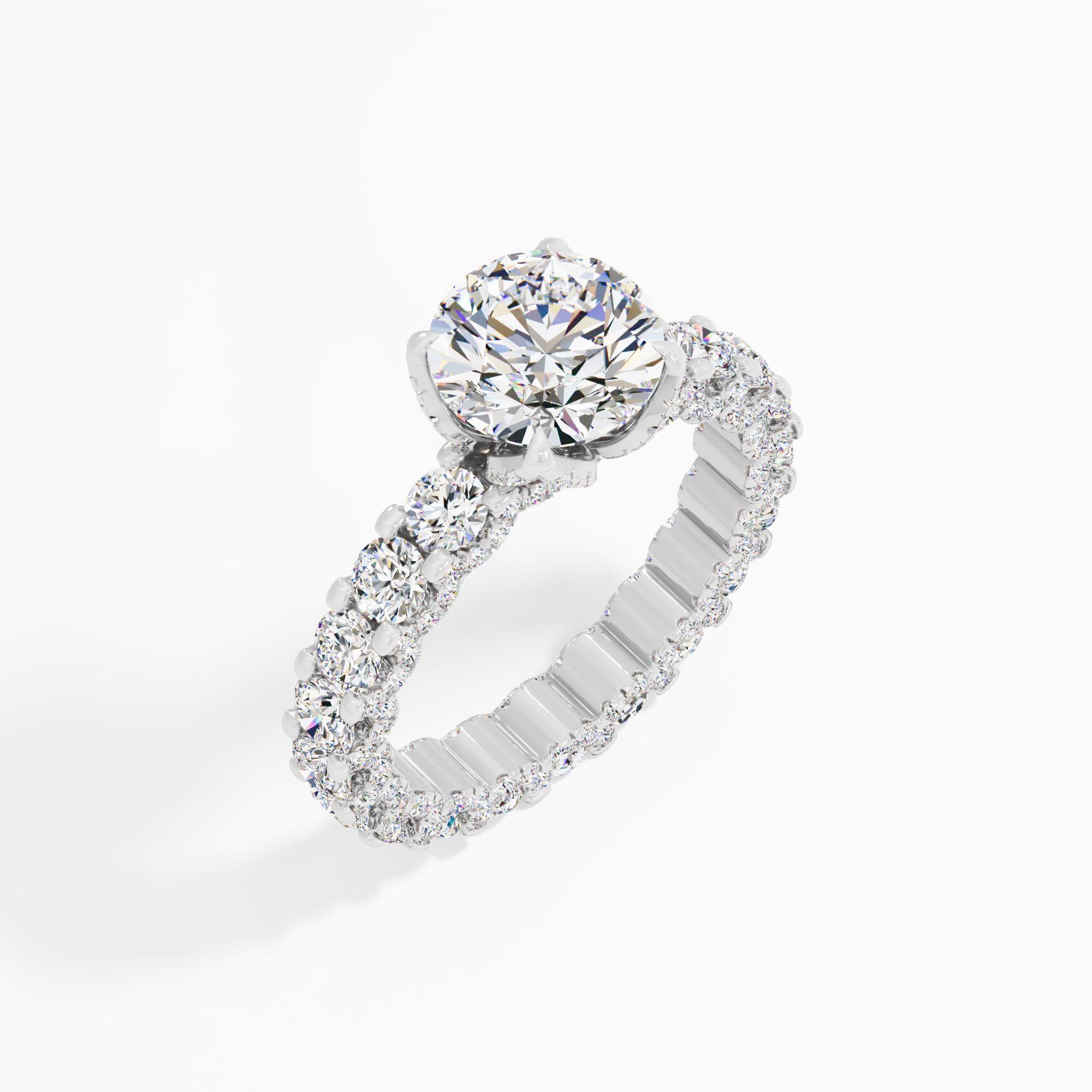 Angelbud Shine Solitaire Engagement Ring