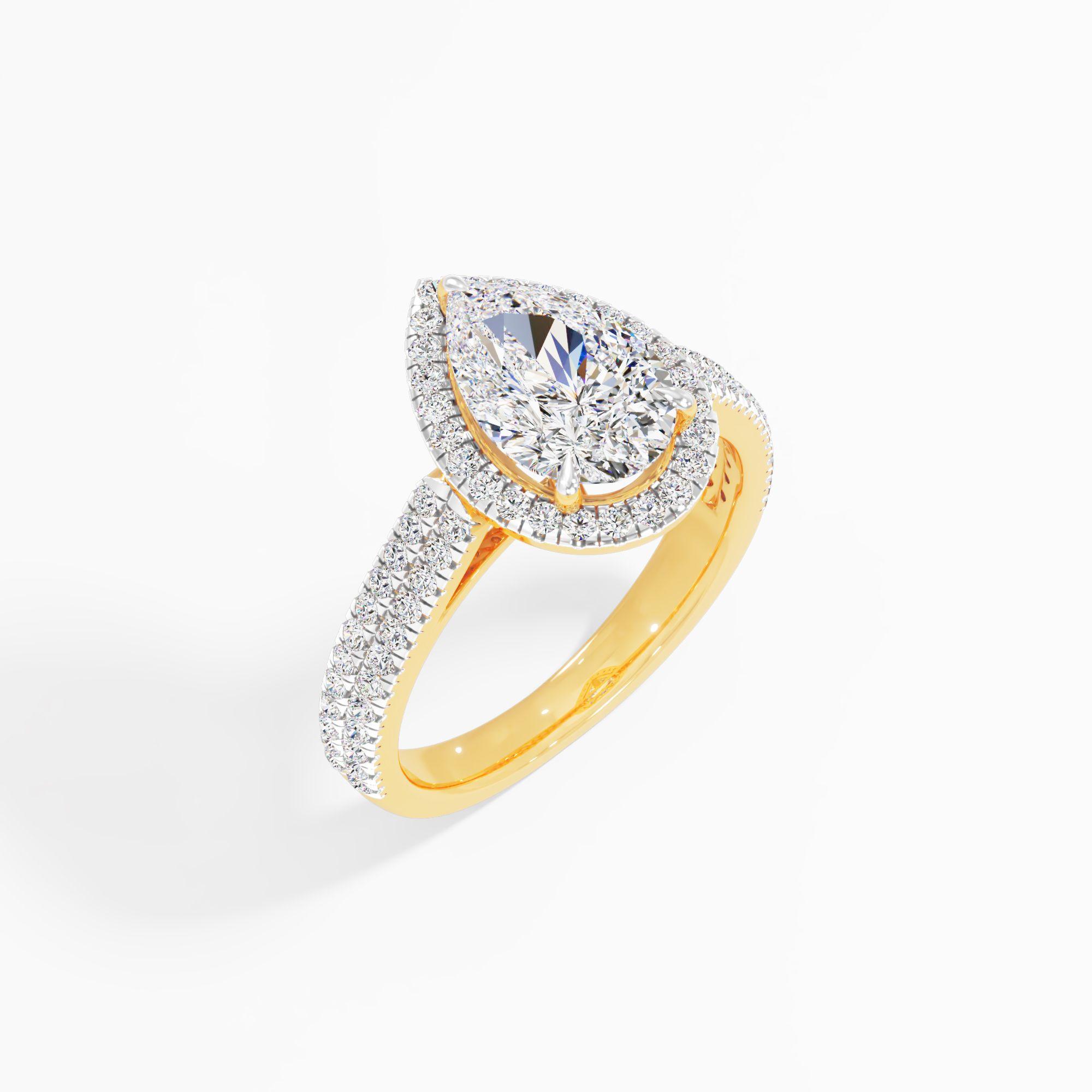 Nectar Loop Solitaire Engagement Ring