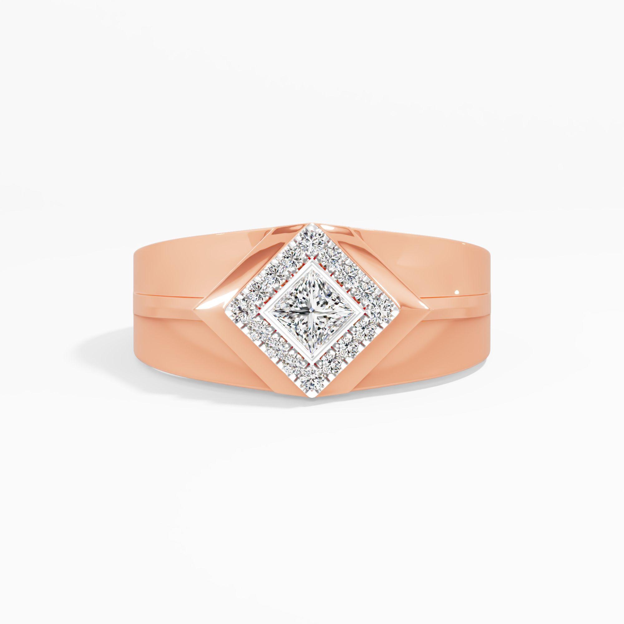 Celestial Apex Diamond Ring