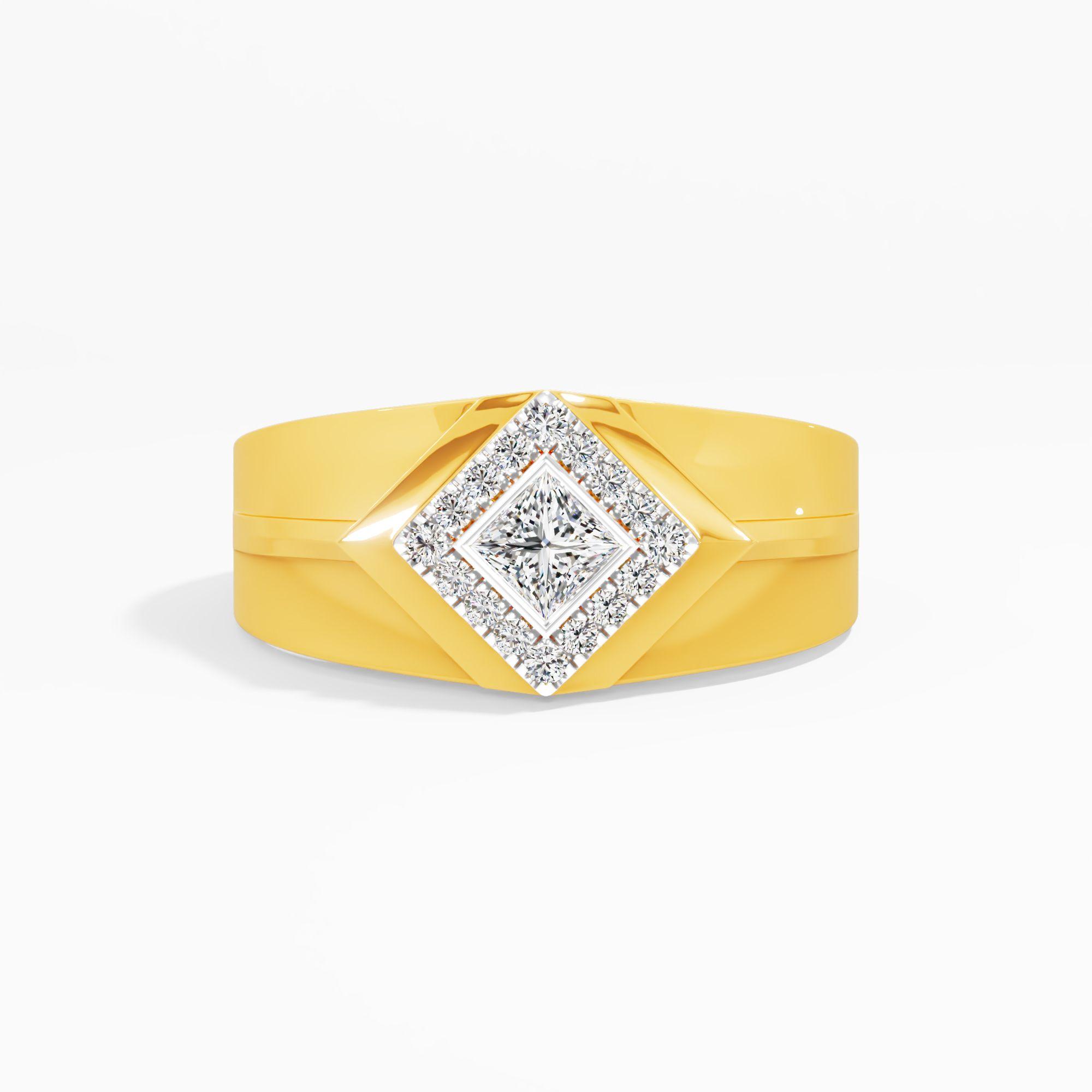 Celestial Apex Diamond Ring