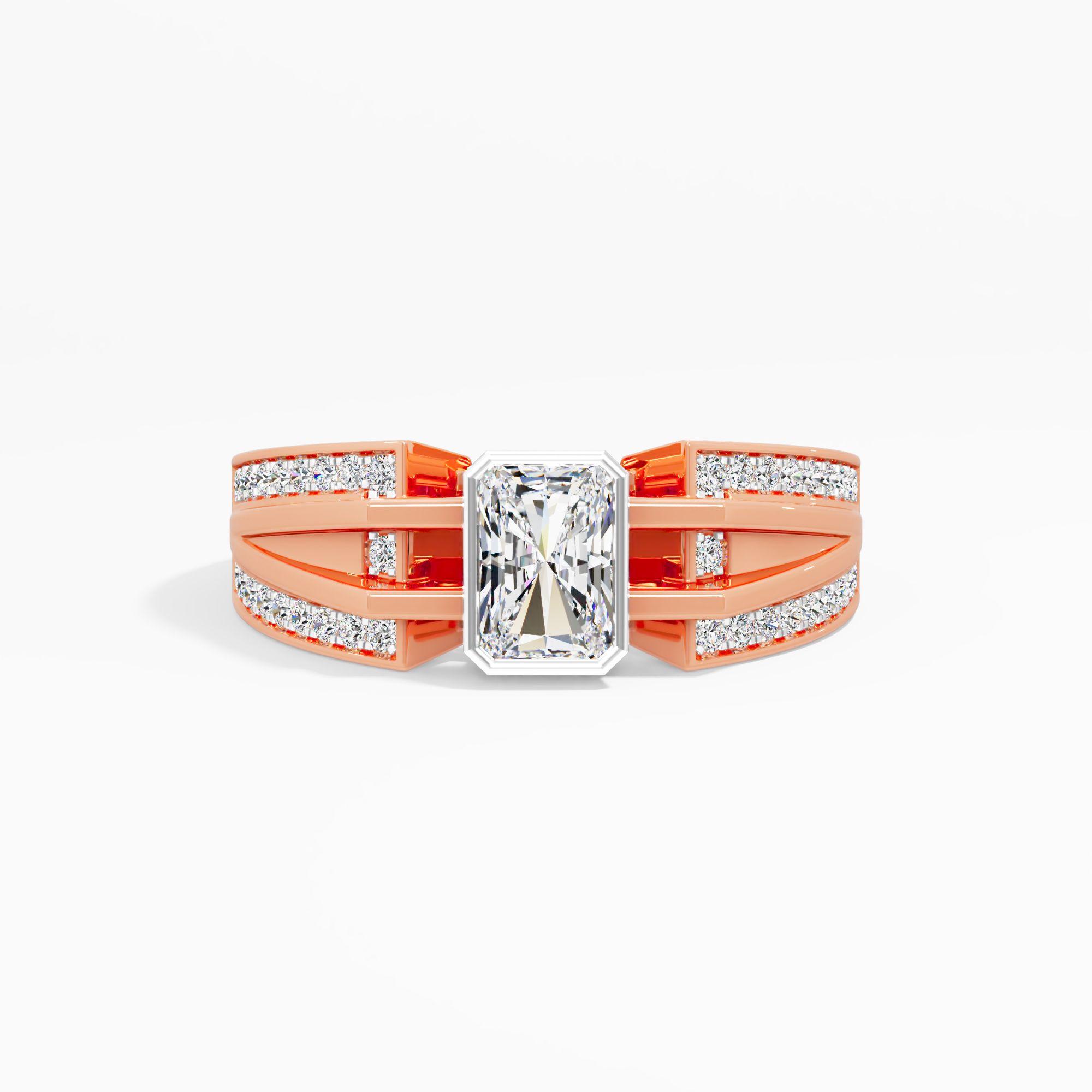 Radiant Horizon Channel Ring