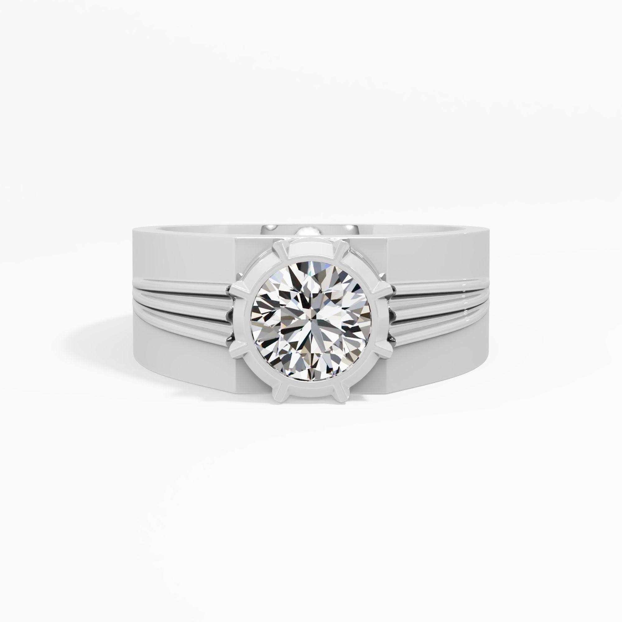 The Sunstone Solitaire Ring