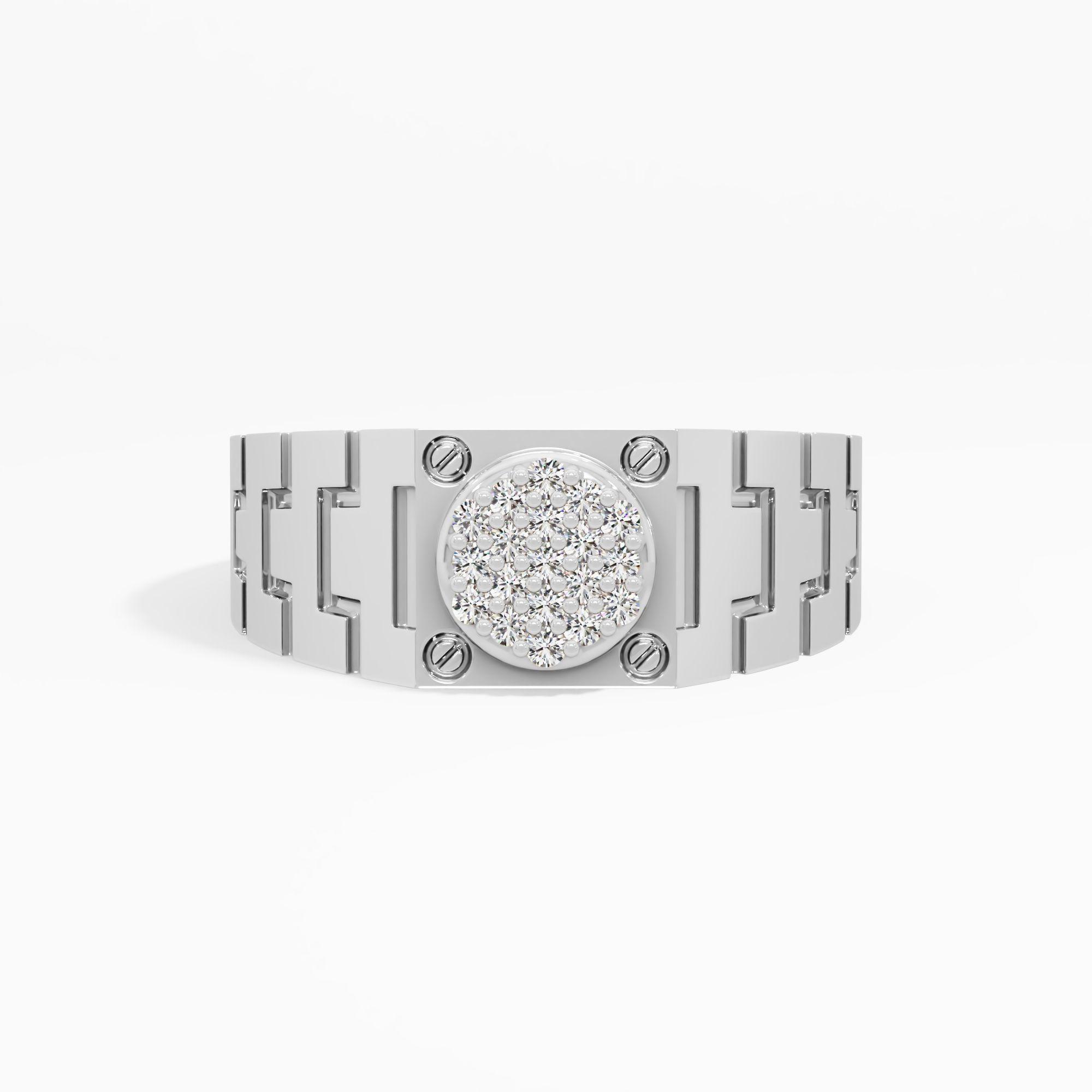 Guardian Circle Diamond Ring