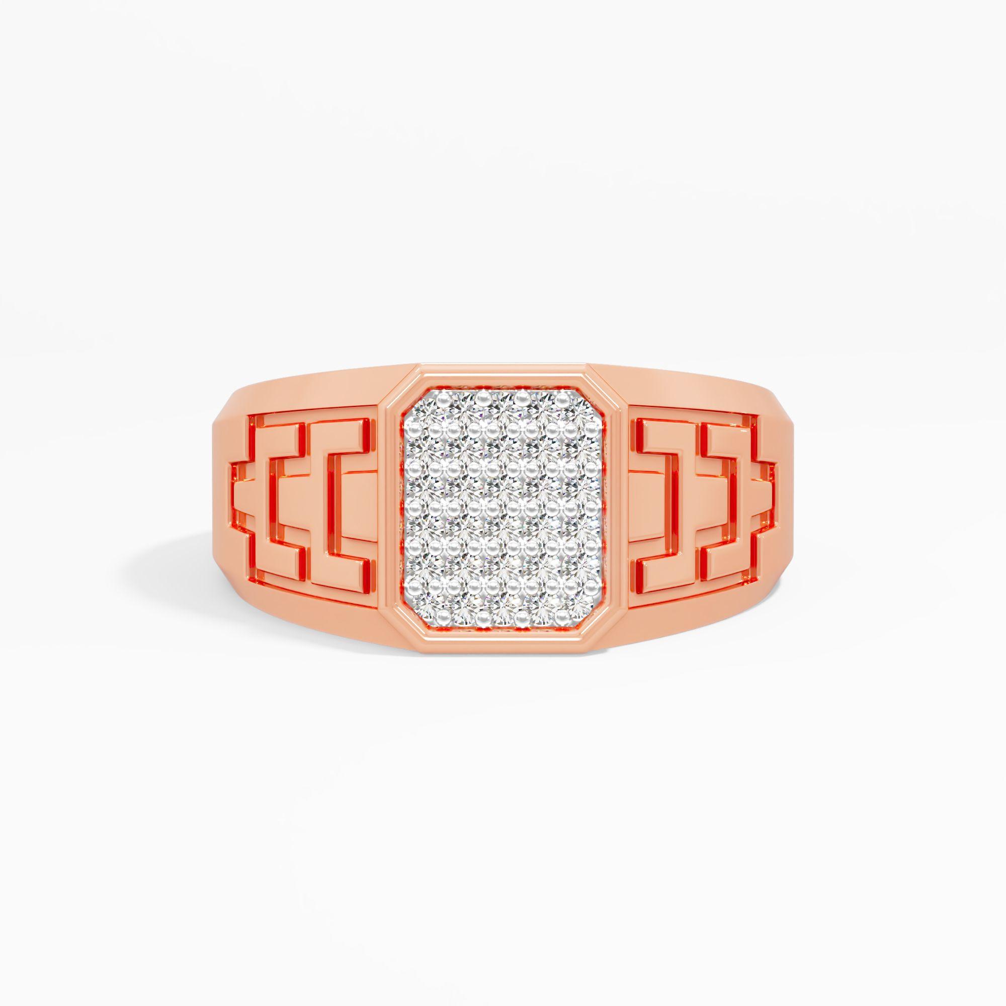 The Magnus Cluster Diamond Ring