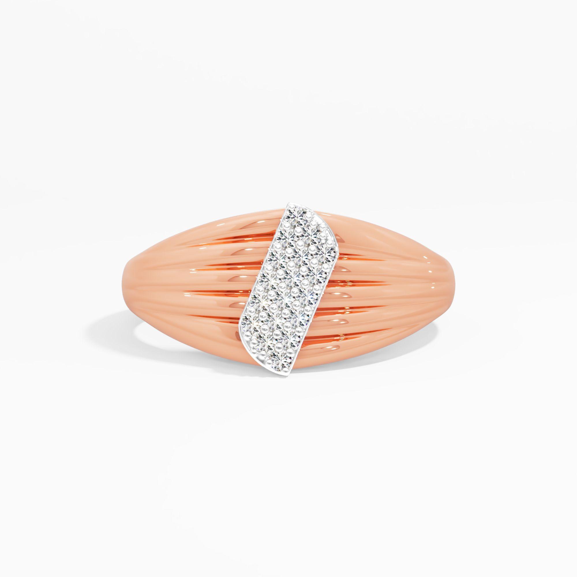 Tidal Flow Diamond Ring