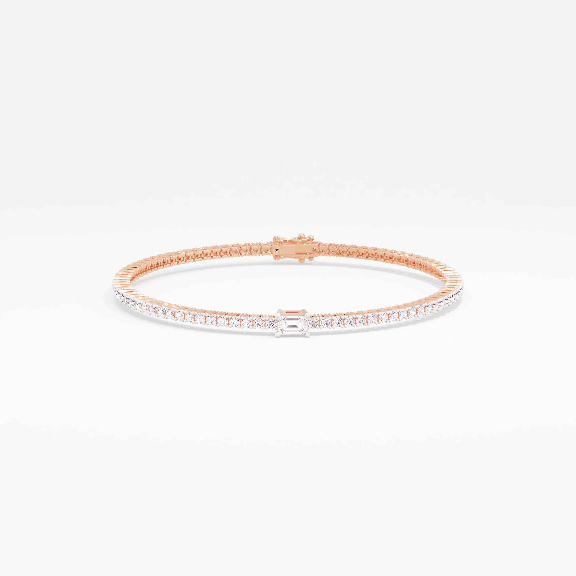 Infinite Sparkling Solitaire Tennis Bracelet