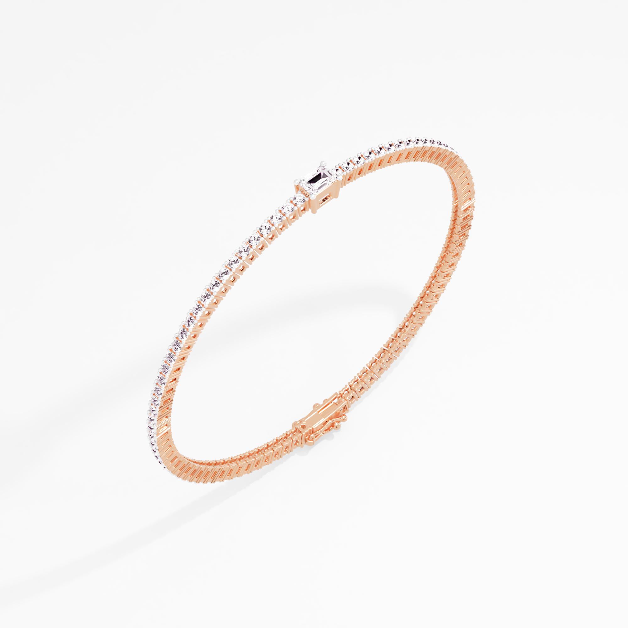 Infinite Sparkling Solitaire Tennis Bracelet