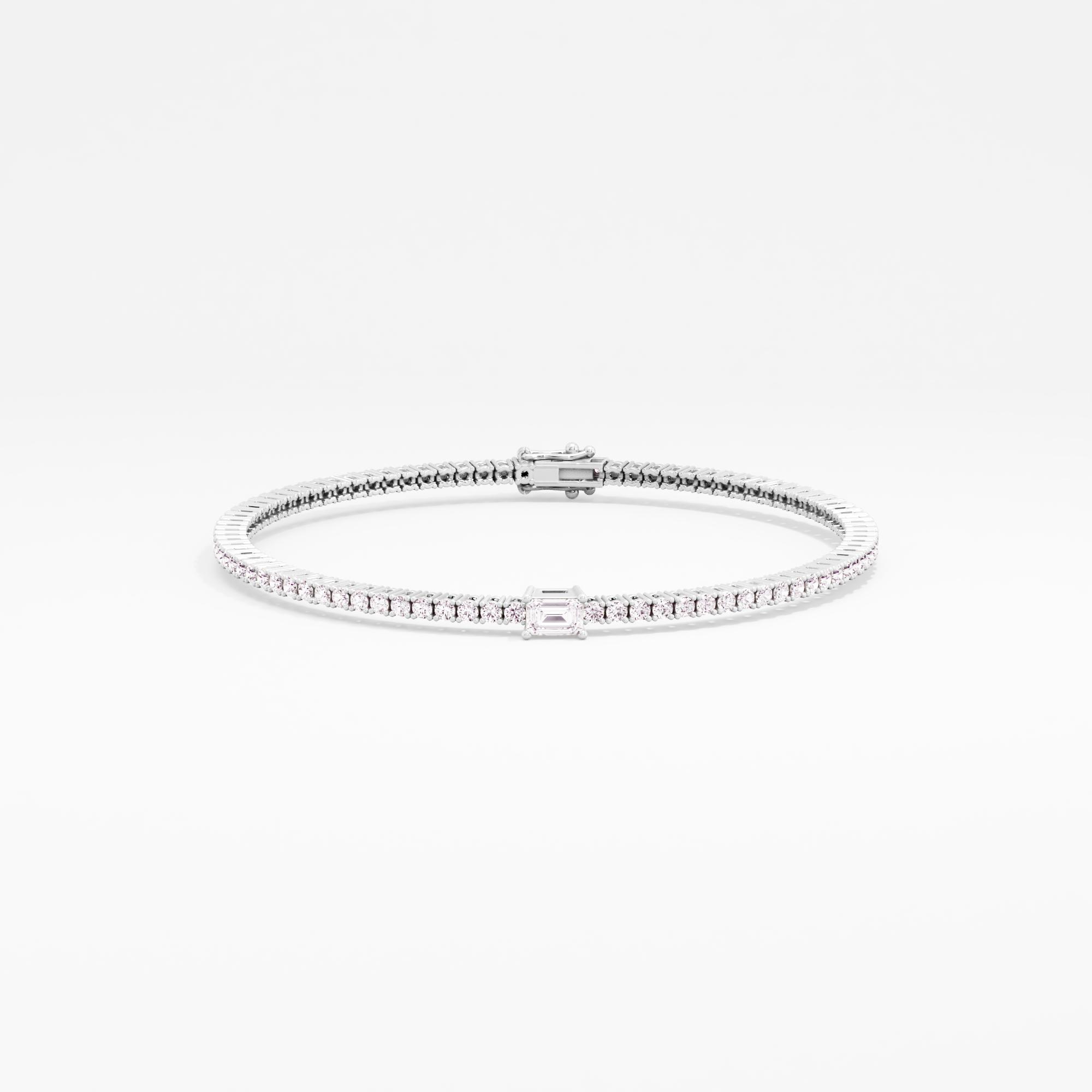 Infinite Sparkling Solitaire Tennis Bracelet