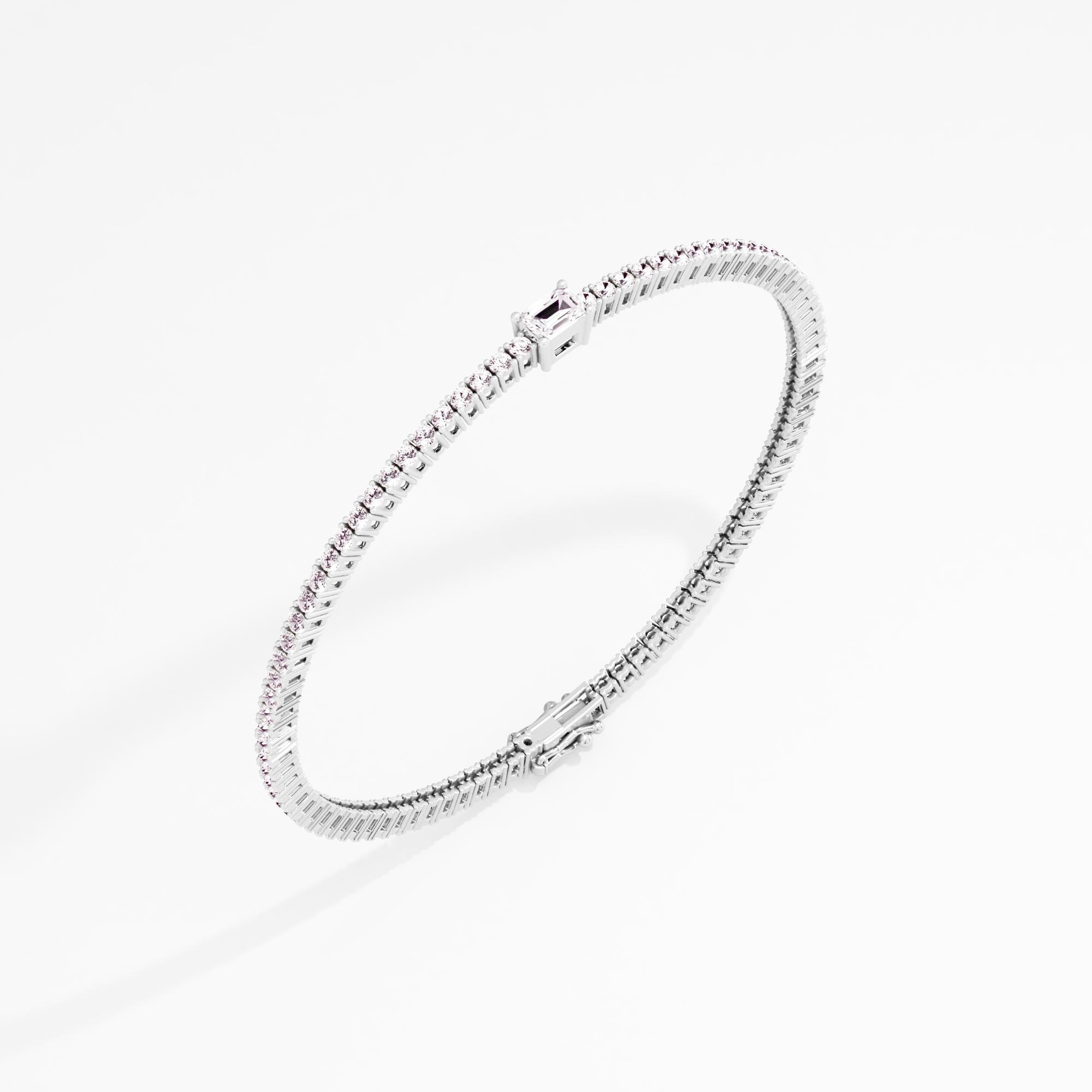 Infinite Sparkling Solitaire Tennis Bracelet