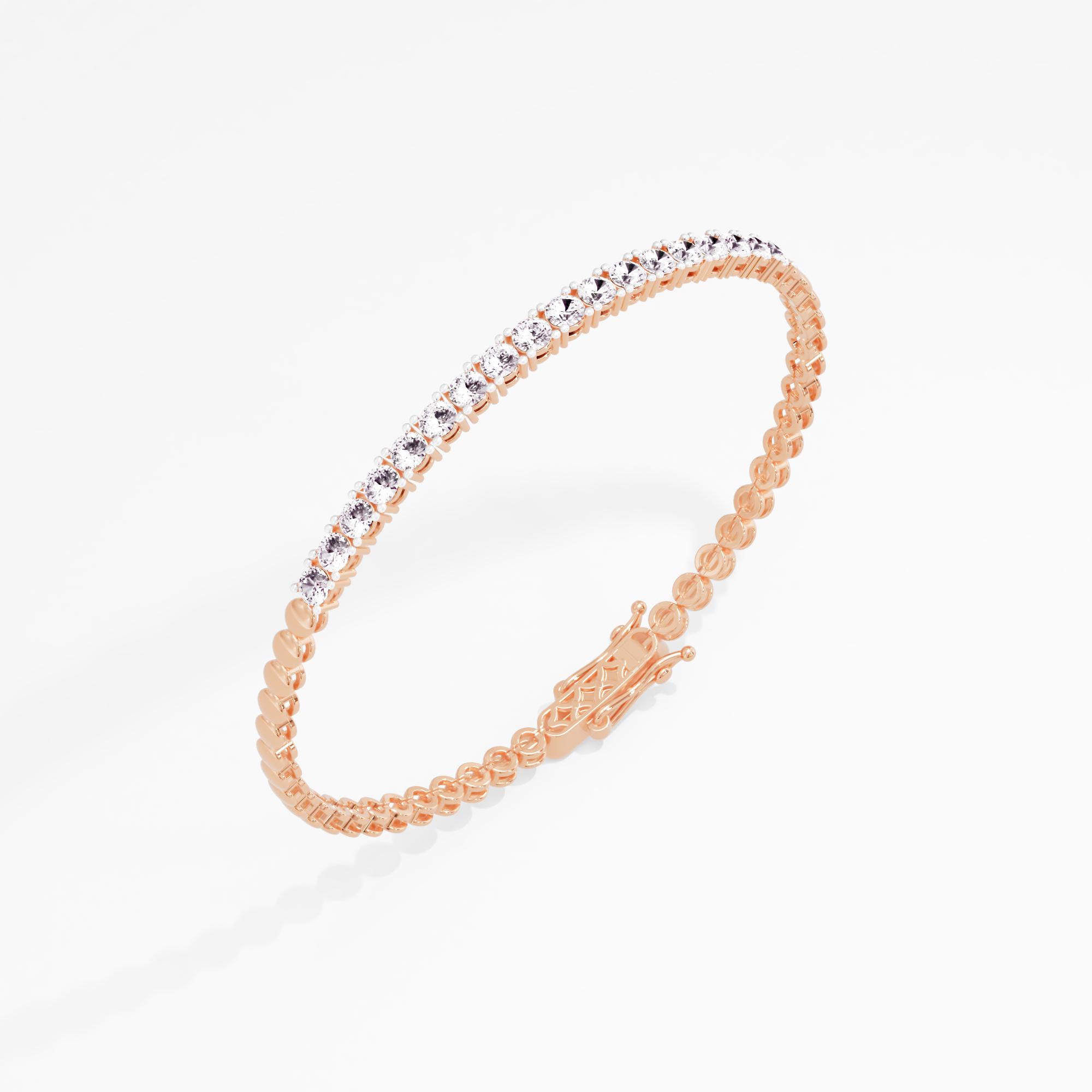 Radiating Glow Tennis Bracelet