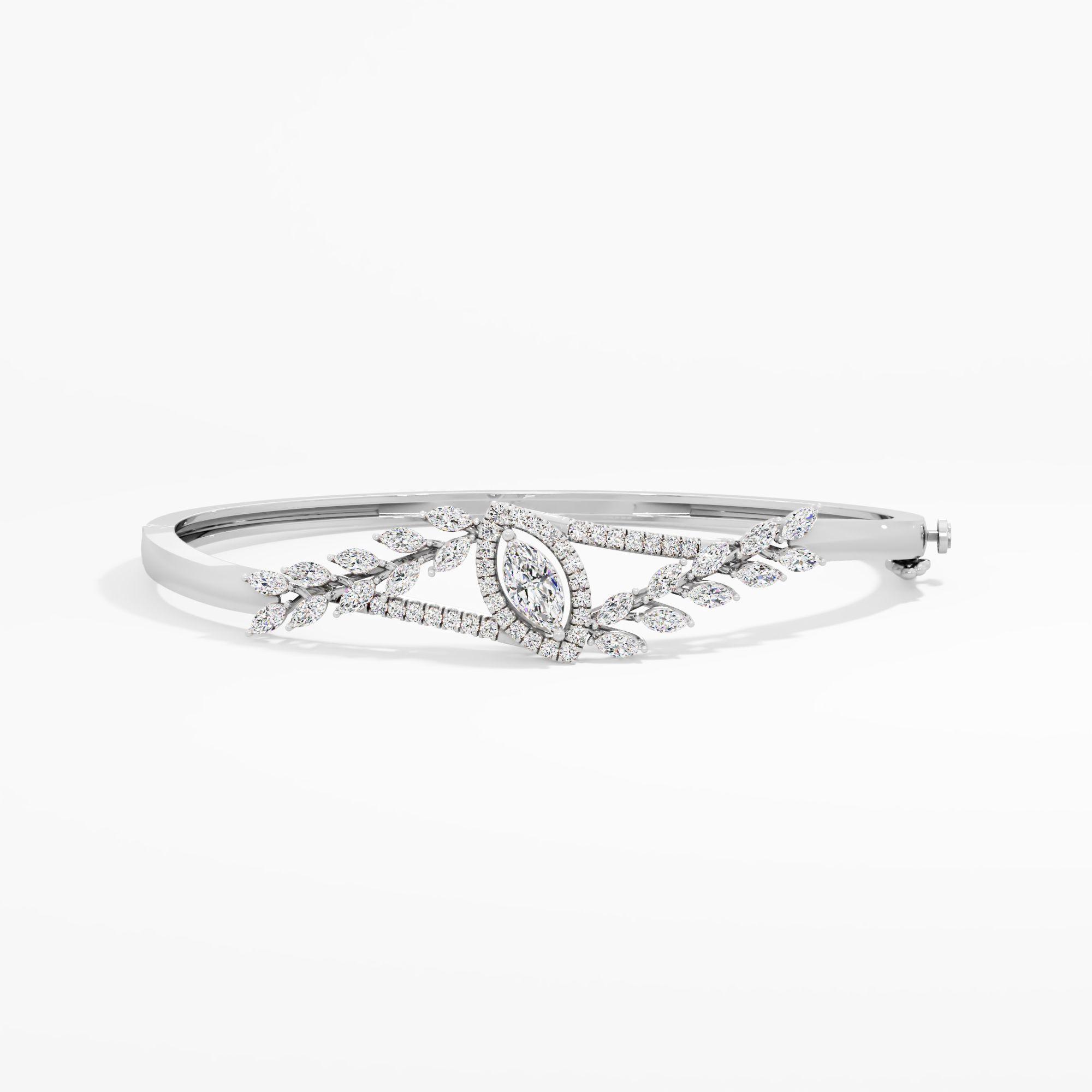 Flora Magic Halo Oval Bangle