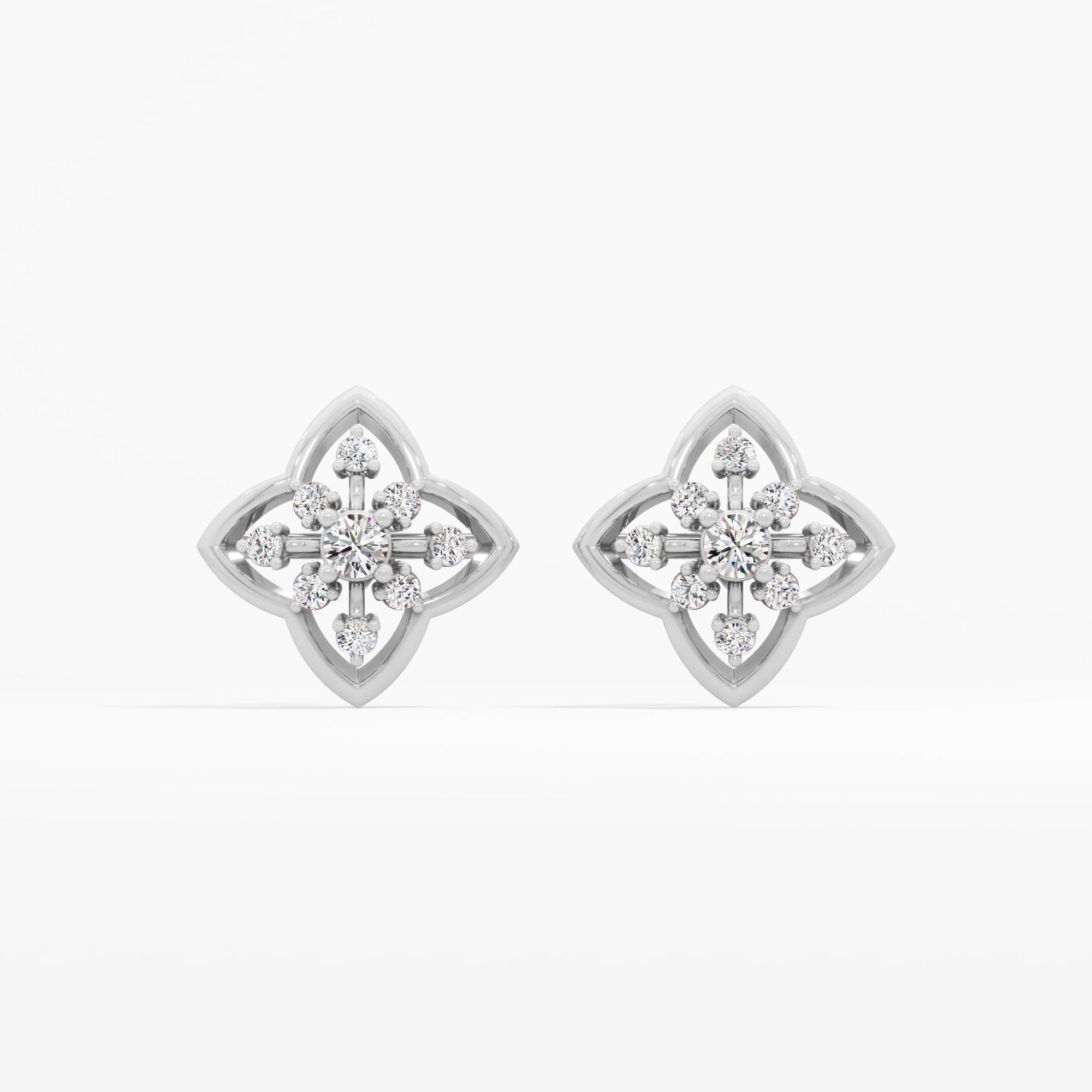 Seraphina Heraldic Rosette Earrings