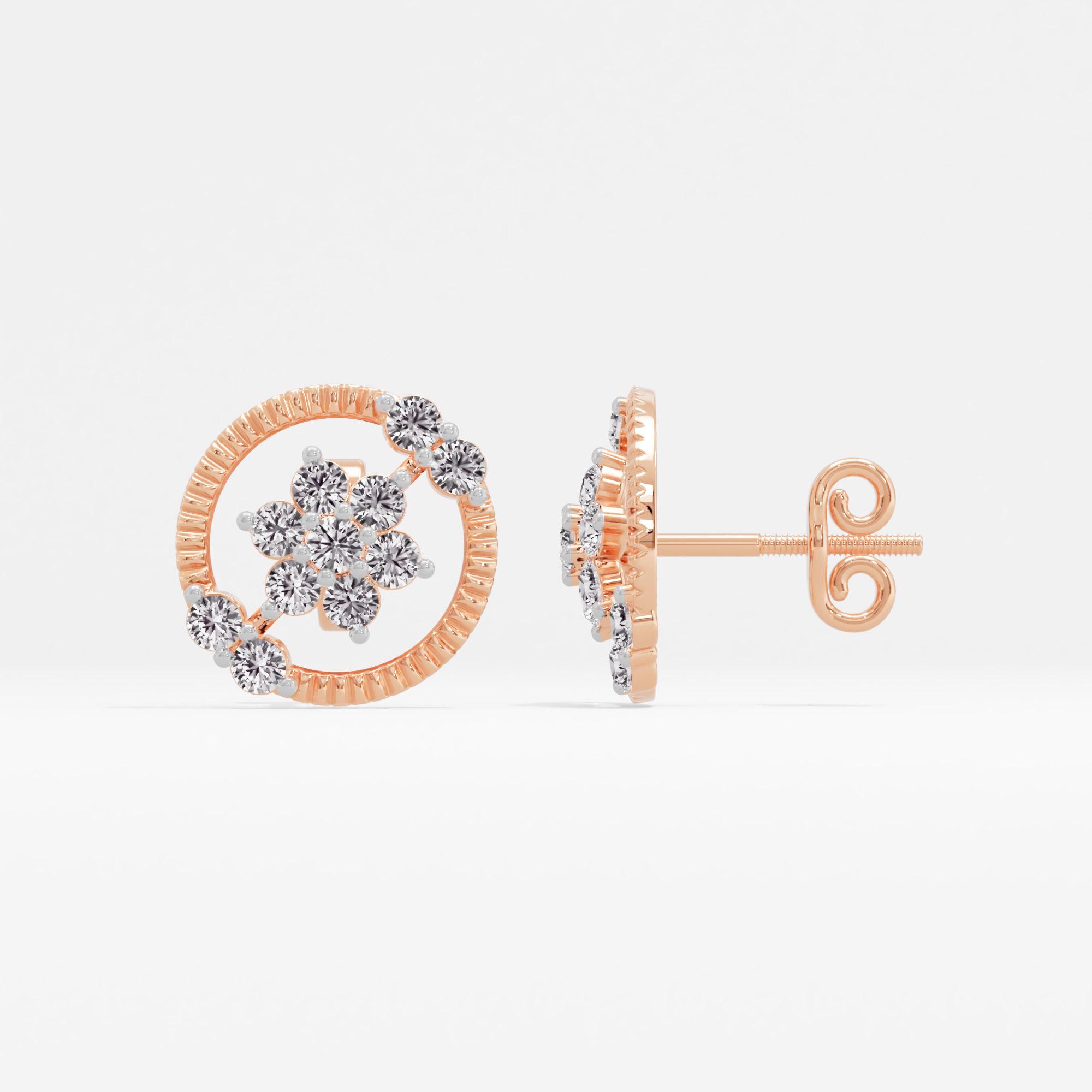 Saturn Star Cluster Stud Earrings