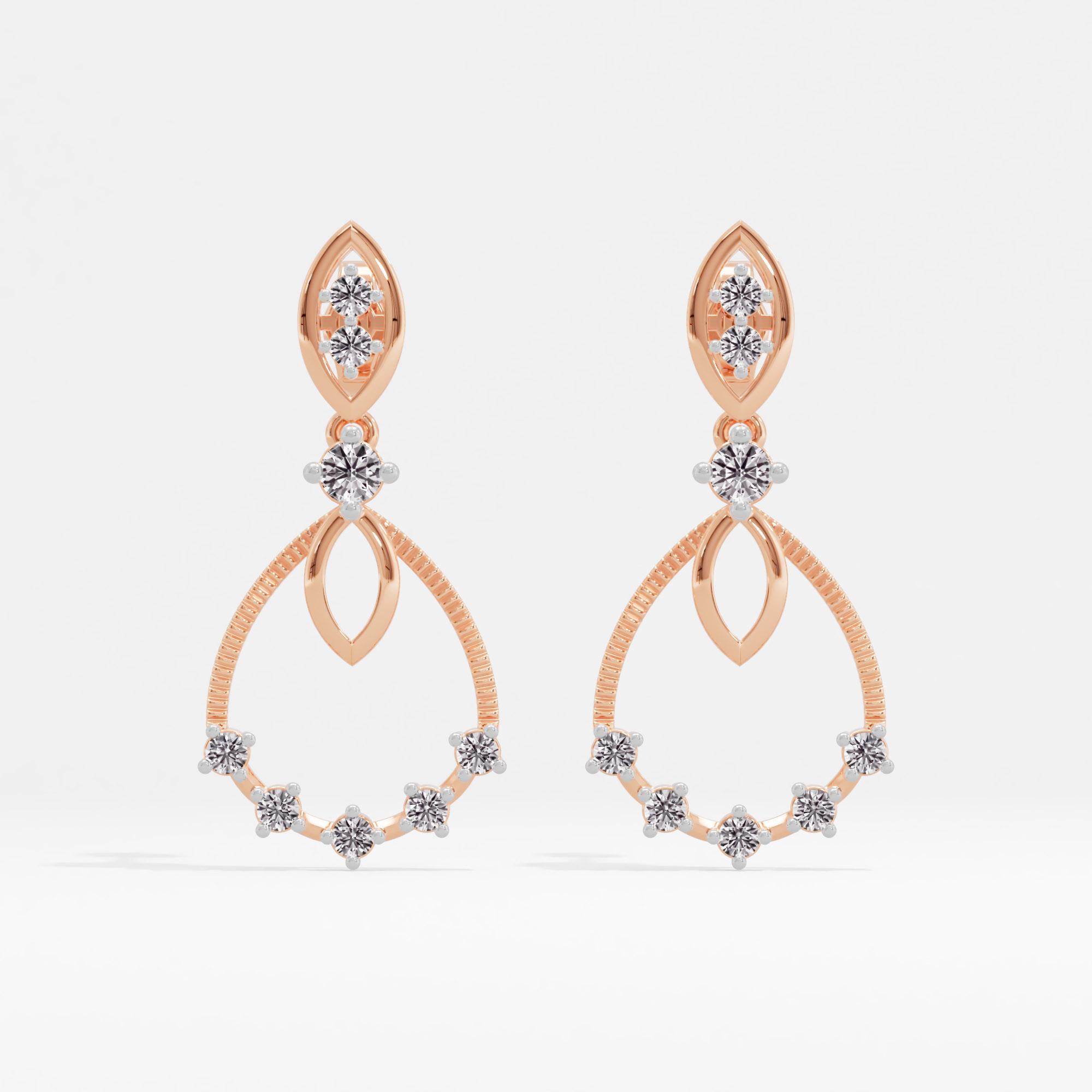 Seraphic Spark Drop Earrings