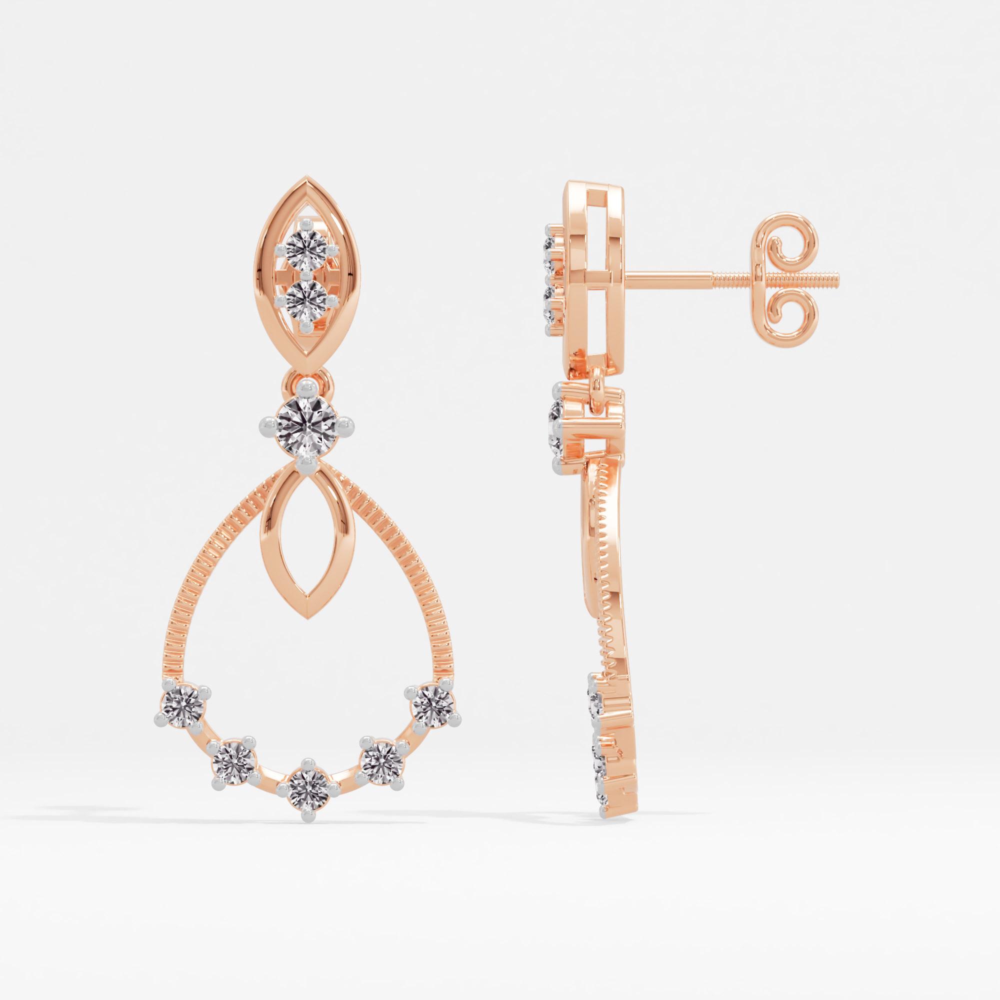 Seraphic Spark Drop Earrings