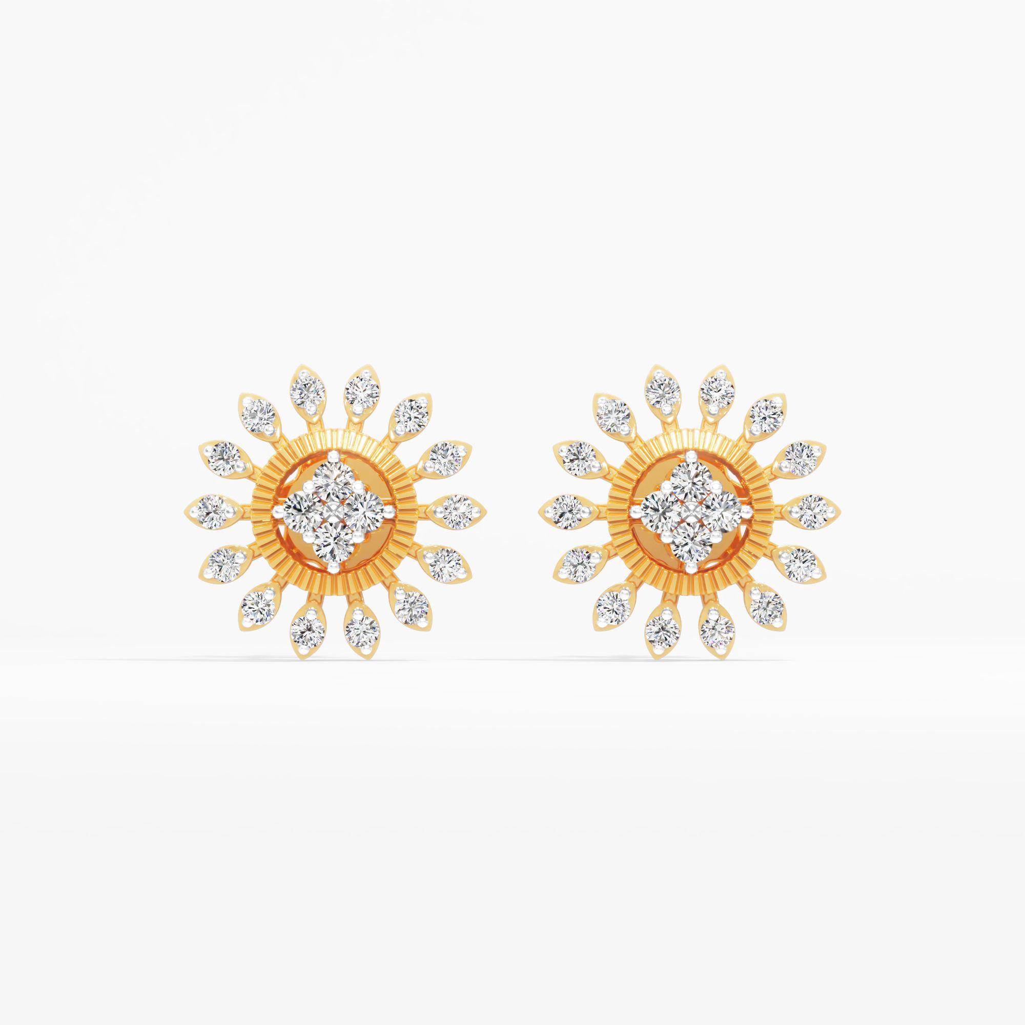 Celestial Marquise Starburst Earring