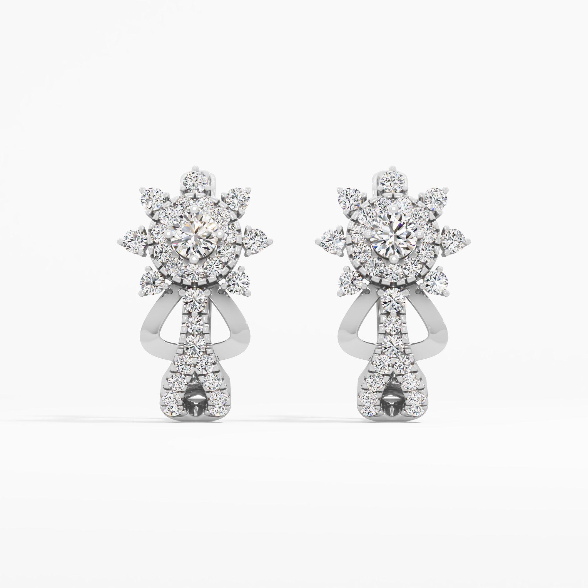 Petal Knot Drop Earrings