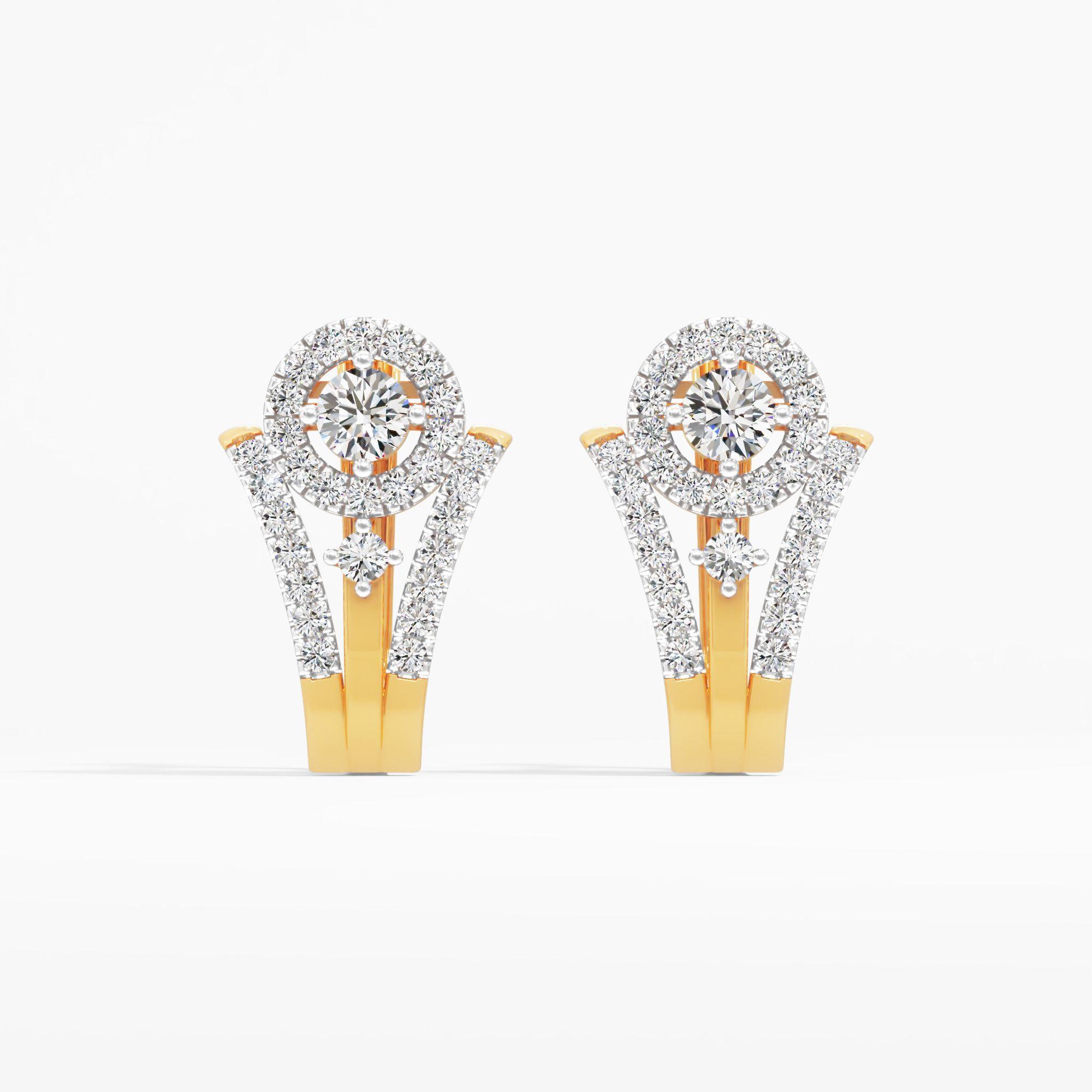Victory Halo Huggie Earrings