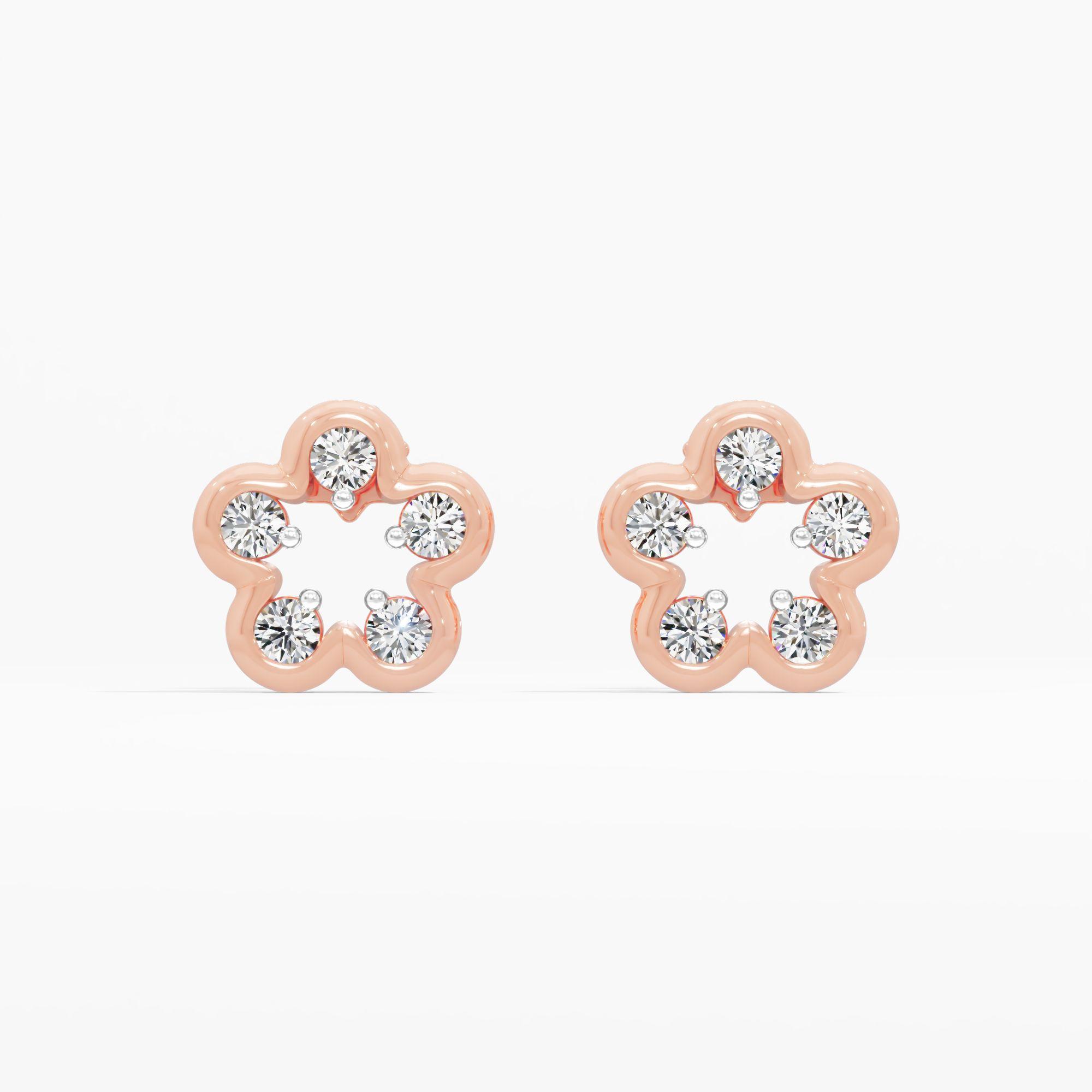 Primaflora Quintet Diamond Studs