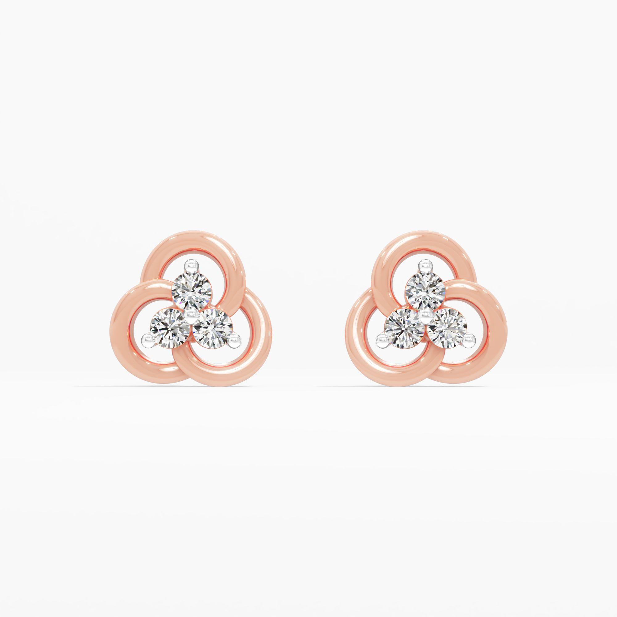 Vintage Essence Diamond Earrings